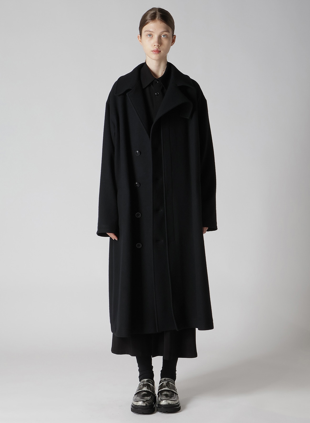 【11/1 12:00 Release】WOOL SINGLE MOSSER LEFT W FACING COAT