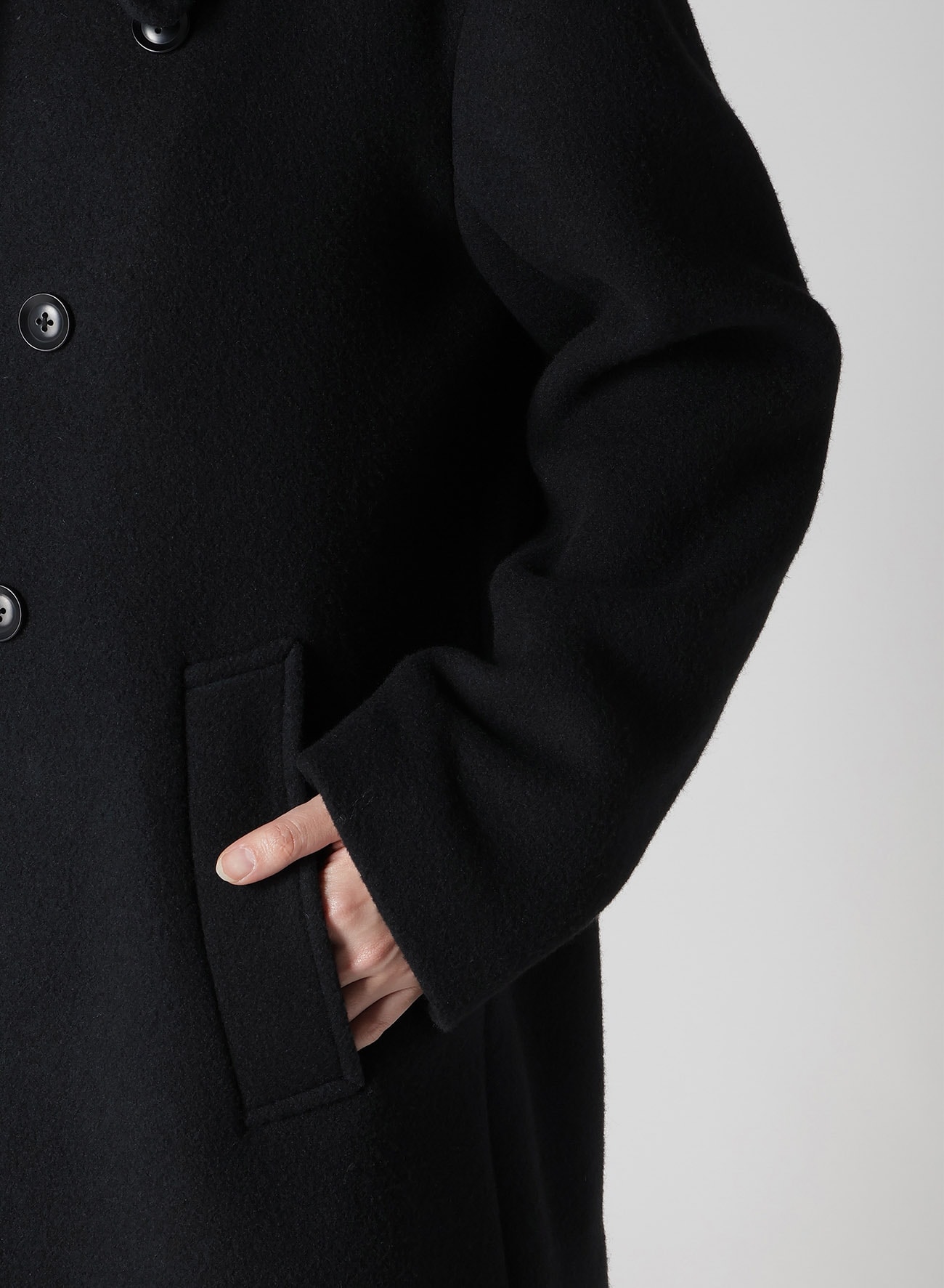 【11/1 12:00 Release】WOOL DOUBLE MOSSER SHORT COAT