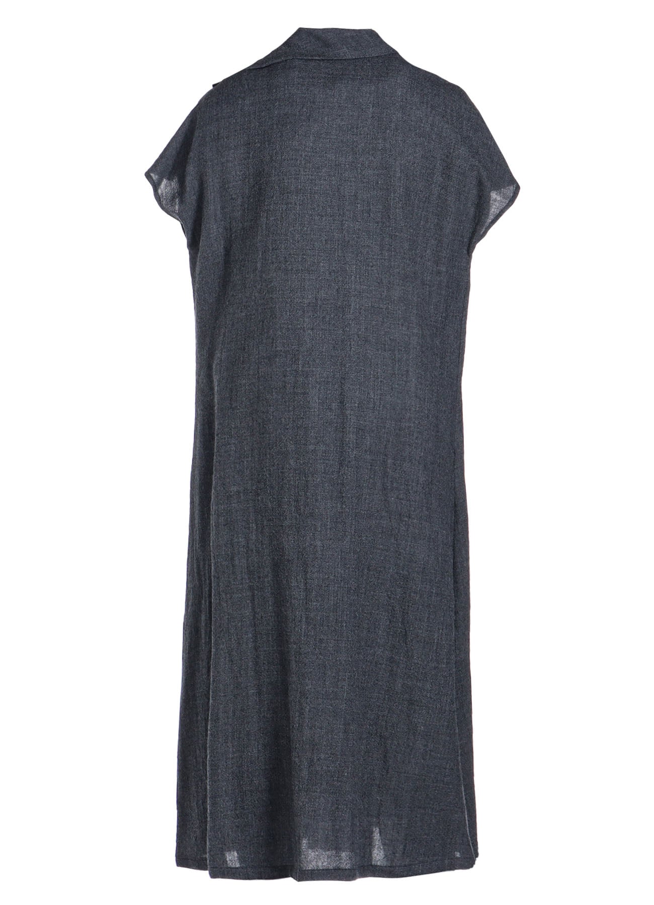 SOFT TWISTED WOOL VIYELLA FRENCH SLEEVE DRESS