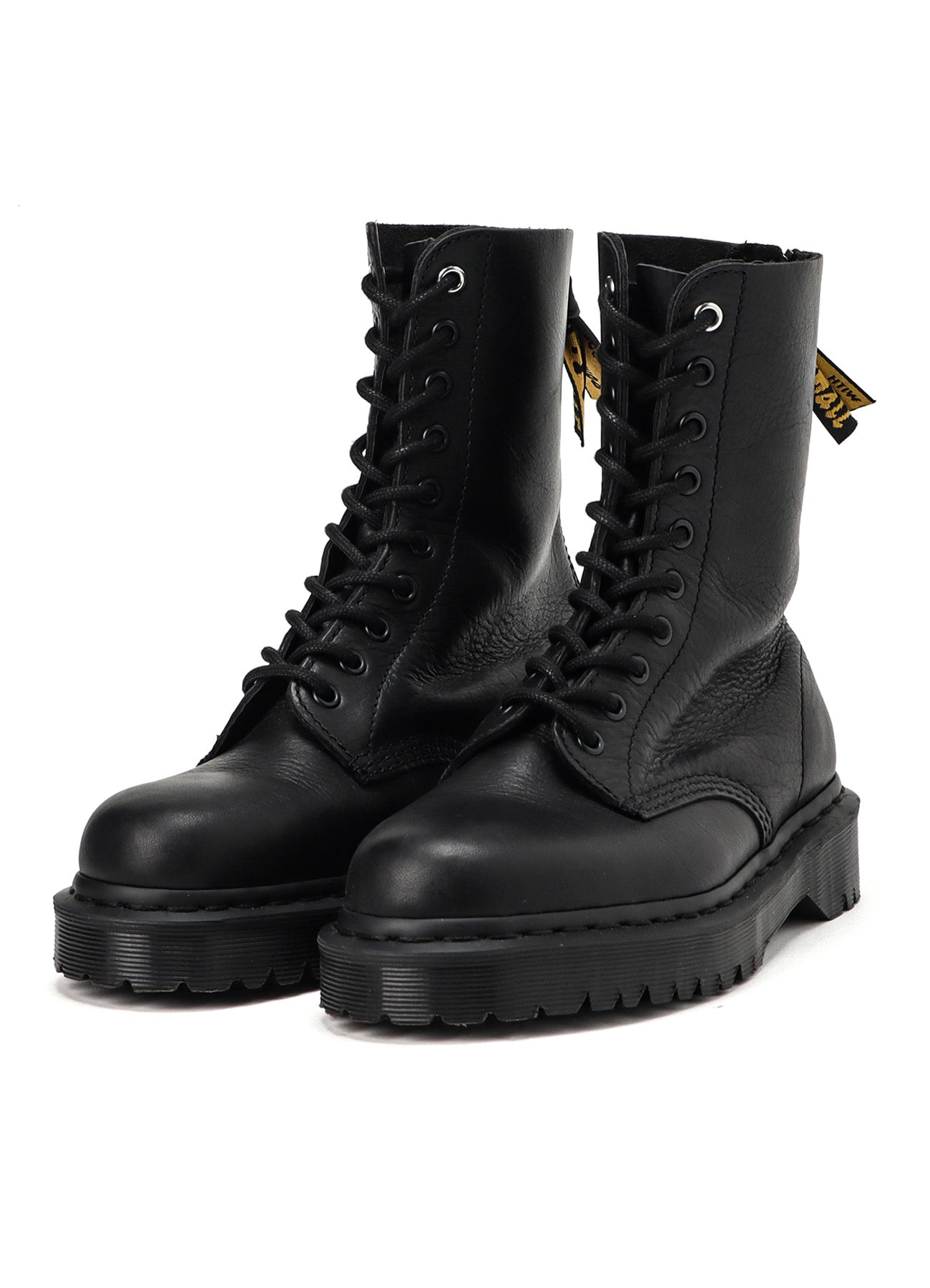 【Pre-order】Y’s × Dr. Martens 10 EYE Y's BLACK CLASSIC CALF