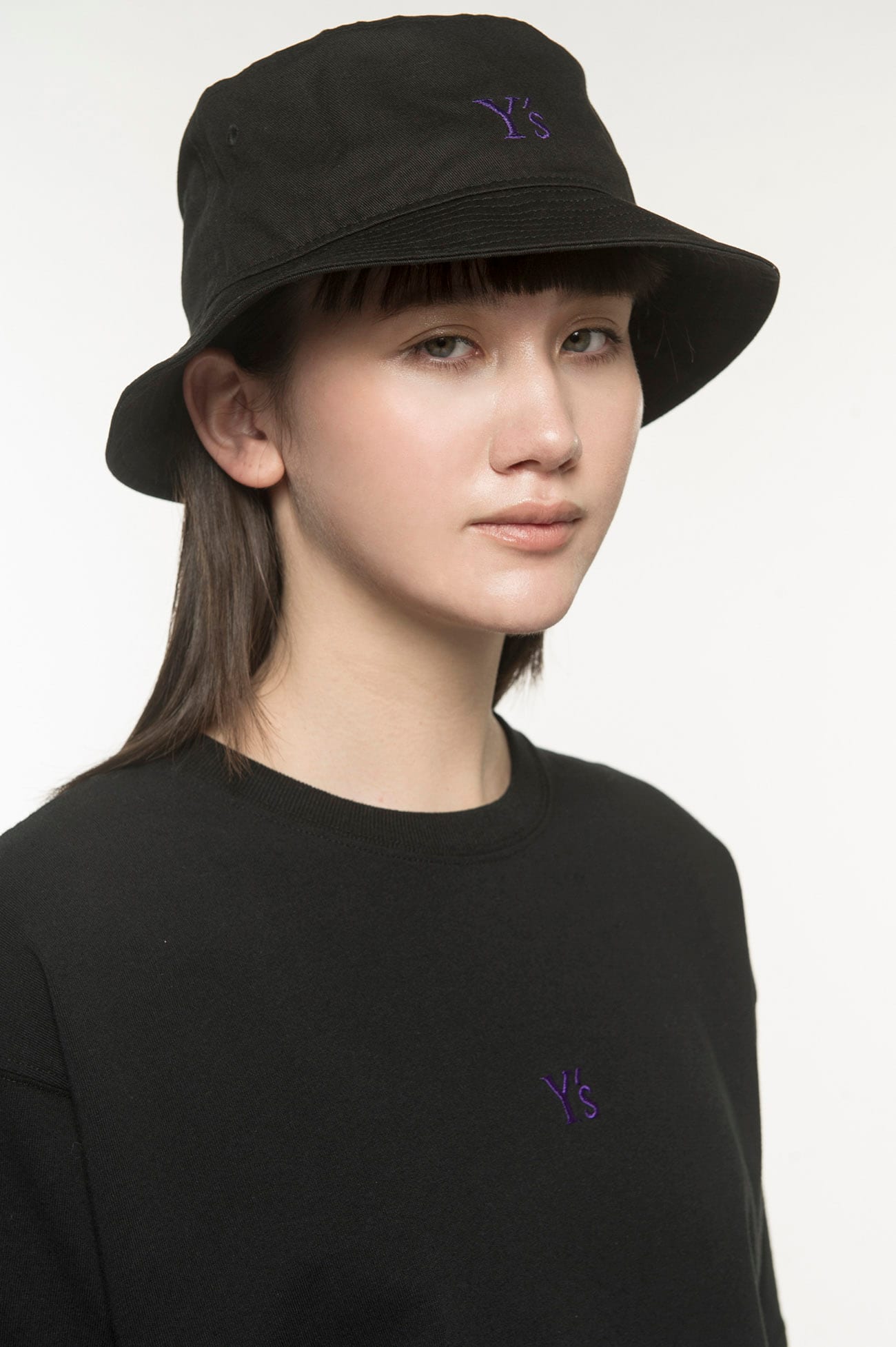 Y's x NEWERA  BUCKET[Y's PURPLE LOGO]