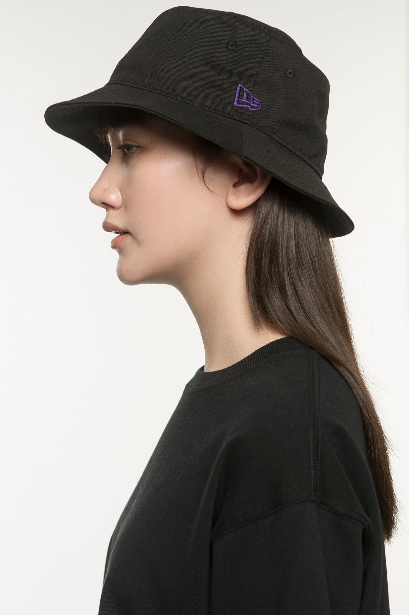 Y's x NEWERA  BUCKET[Y's PURPLE LOGO]