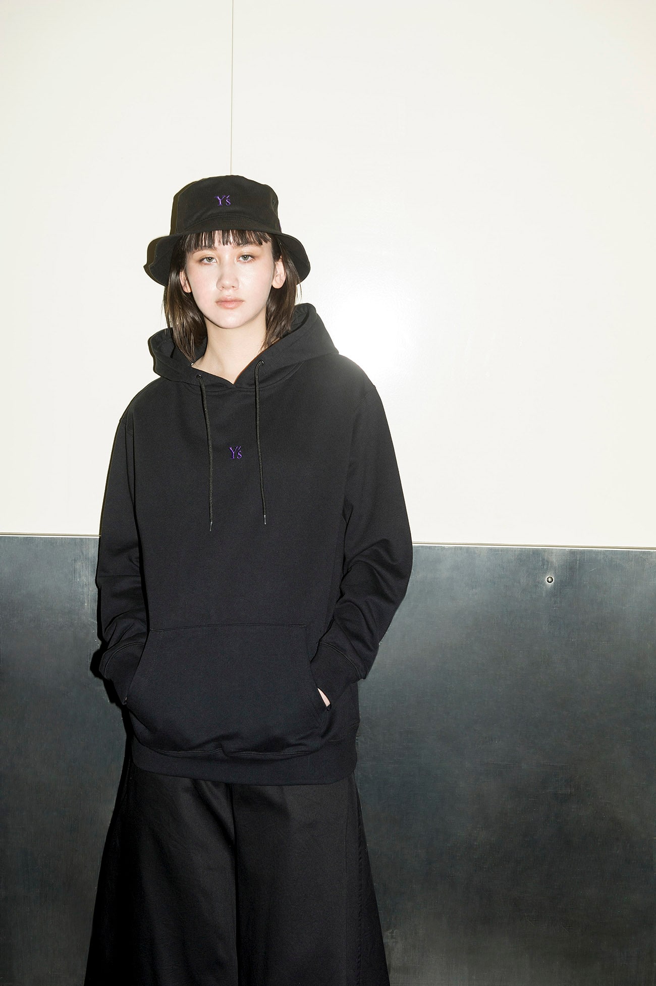 Y's x NEWERA  BUCKET[Y's PURPLE LOGO]