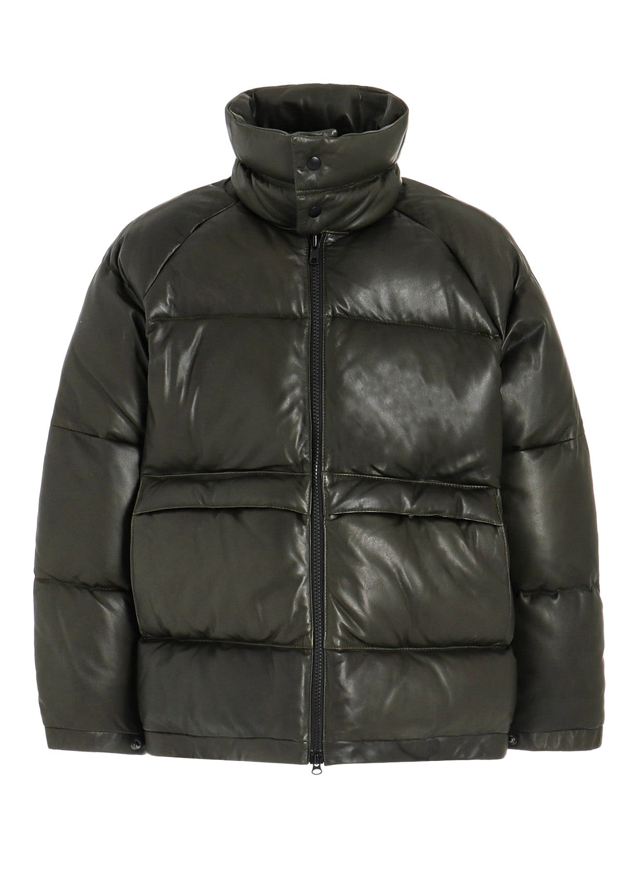 SHEEP SKIN LEATHER DOWN JACKET