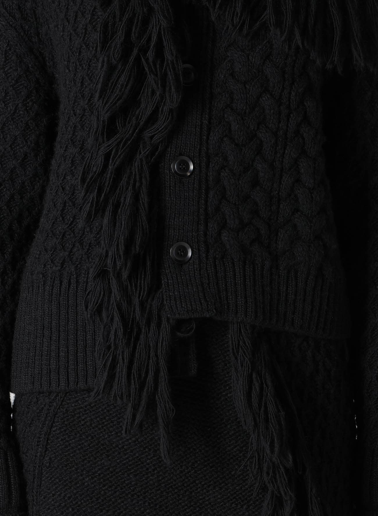 【11/1 12:00 Release】CABLE/FRINGE CARDIGAN