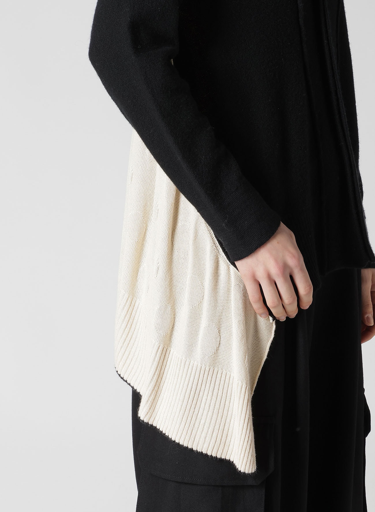 【11/1 12:00 Release】REVERSE STITCHES SIDE DRAPE JACKET