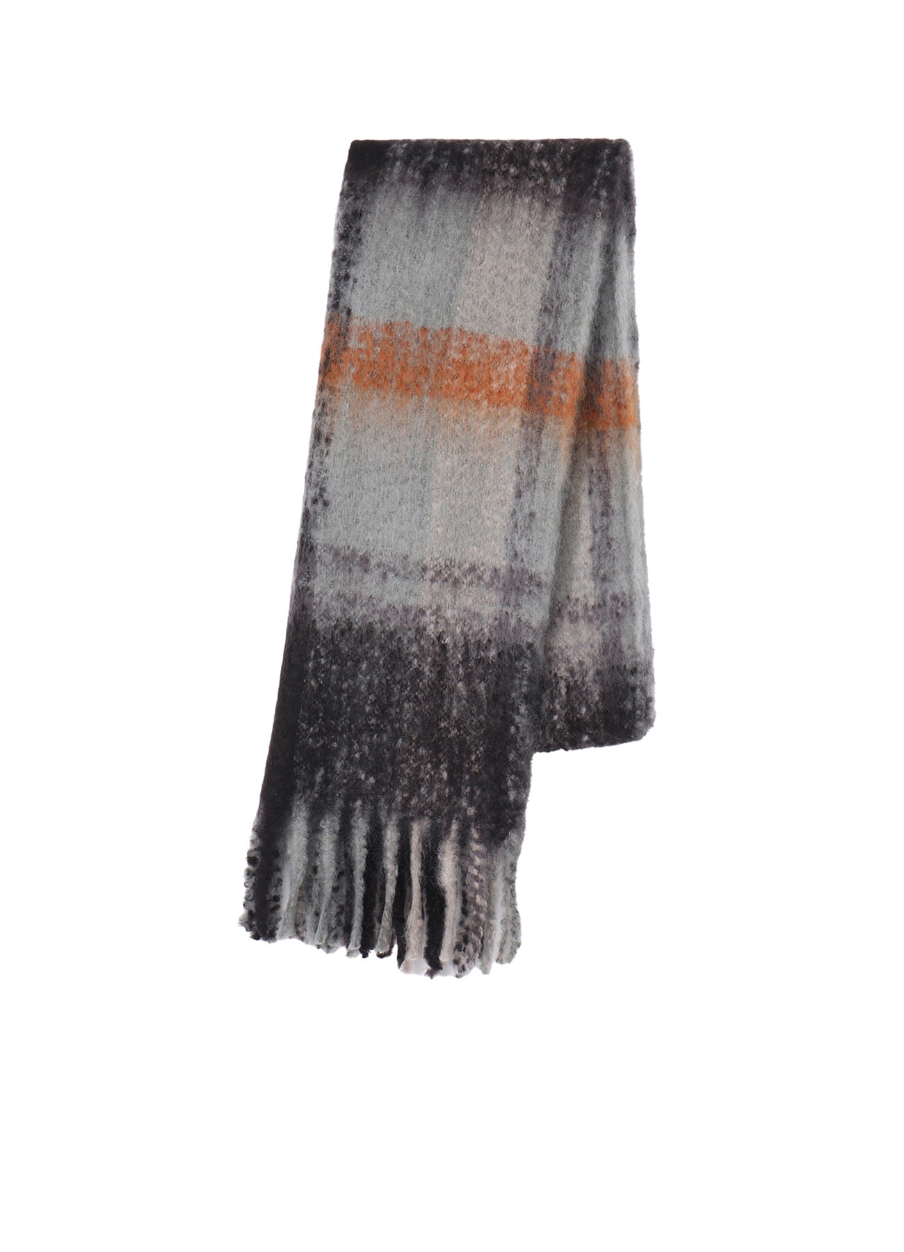 【10/18 12:00 Release】PLAID MOHAIR STOLE