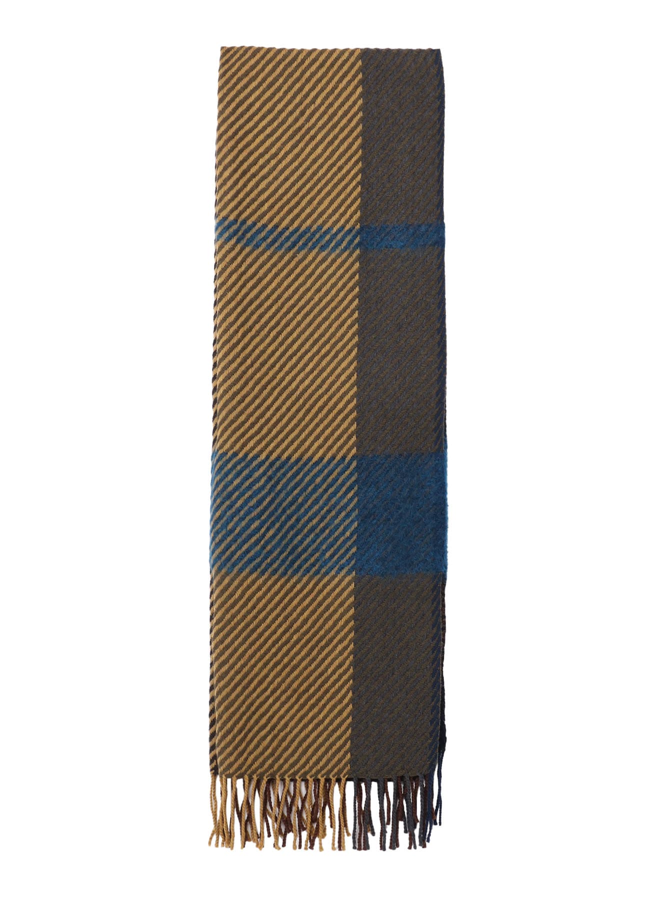 【10/18 12:00 Release】DOUBLE PLAID BIG TWILL SCARF