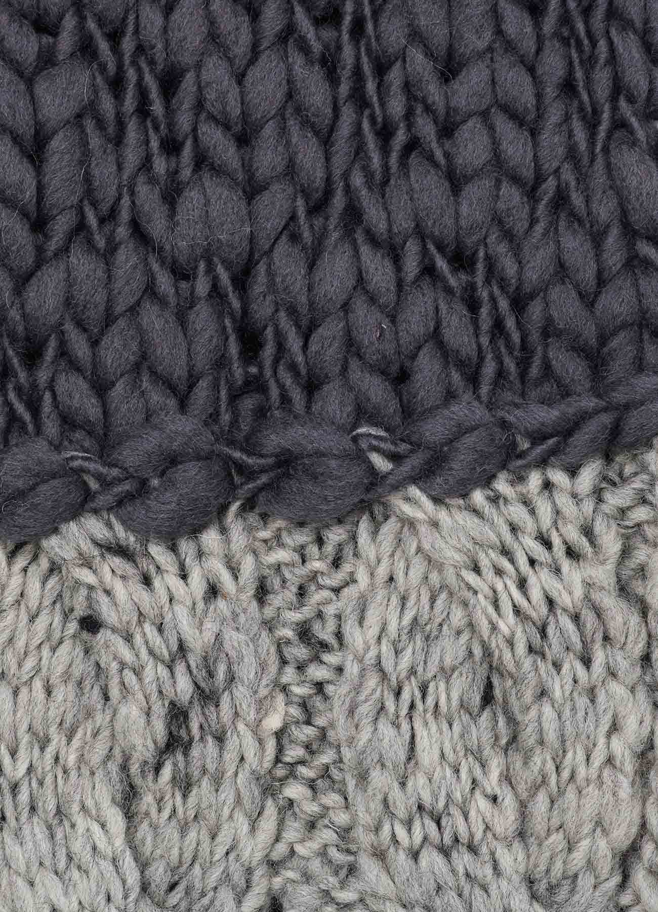 【9/13 12:00 Release】PATCHED KNITTED SCARF