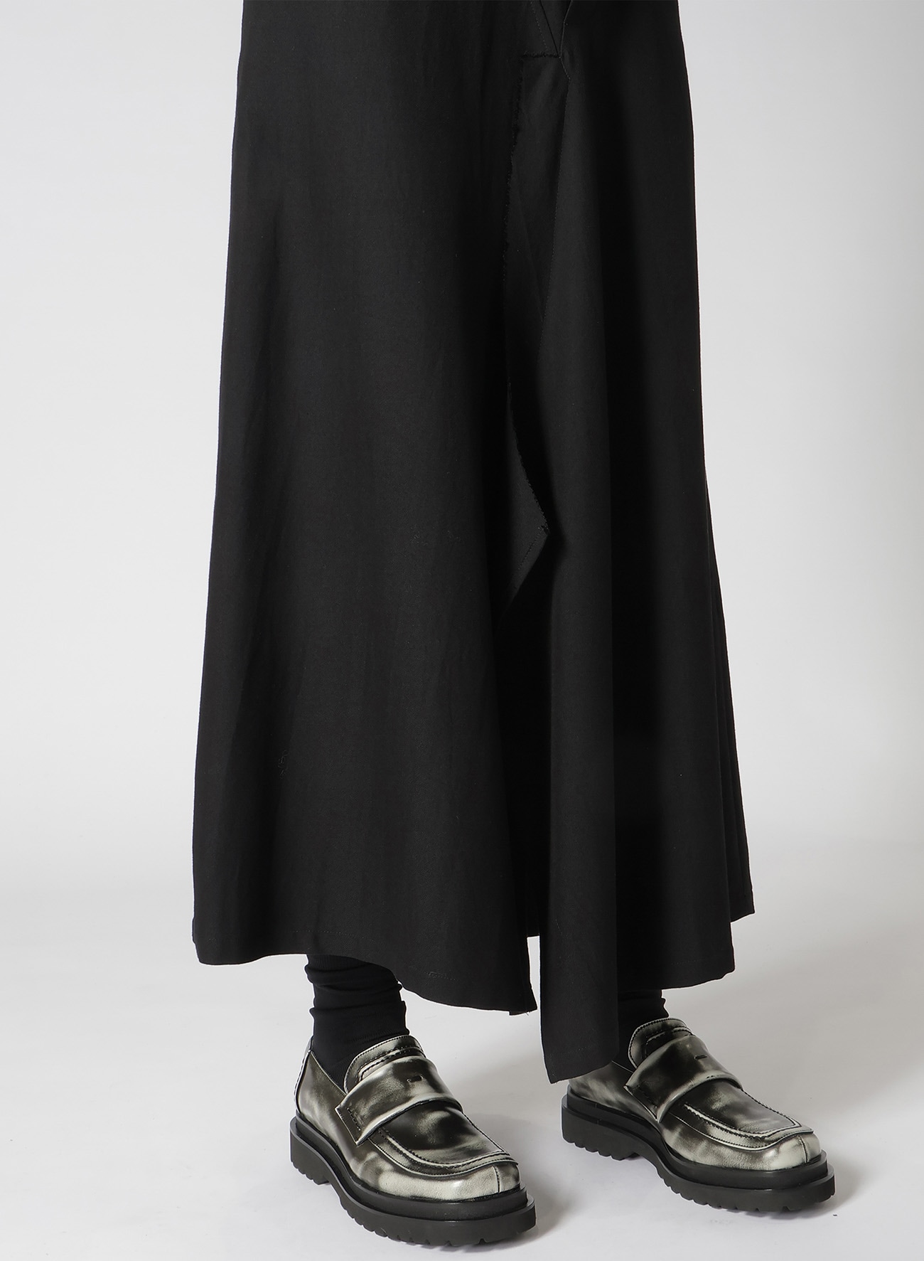 【9/13 12:00 Release】RY/W GABARDINE LEFT SIDE PATCH SKIRT PANTS