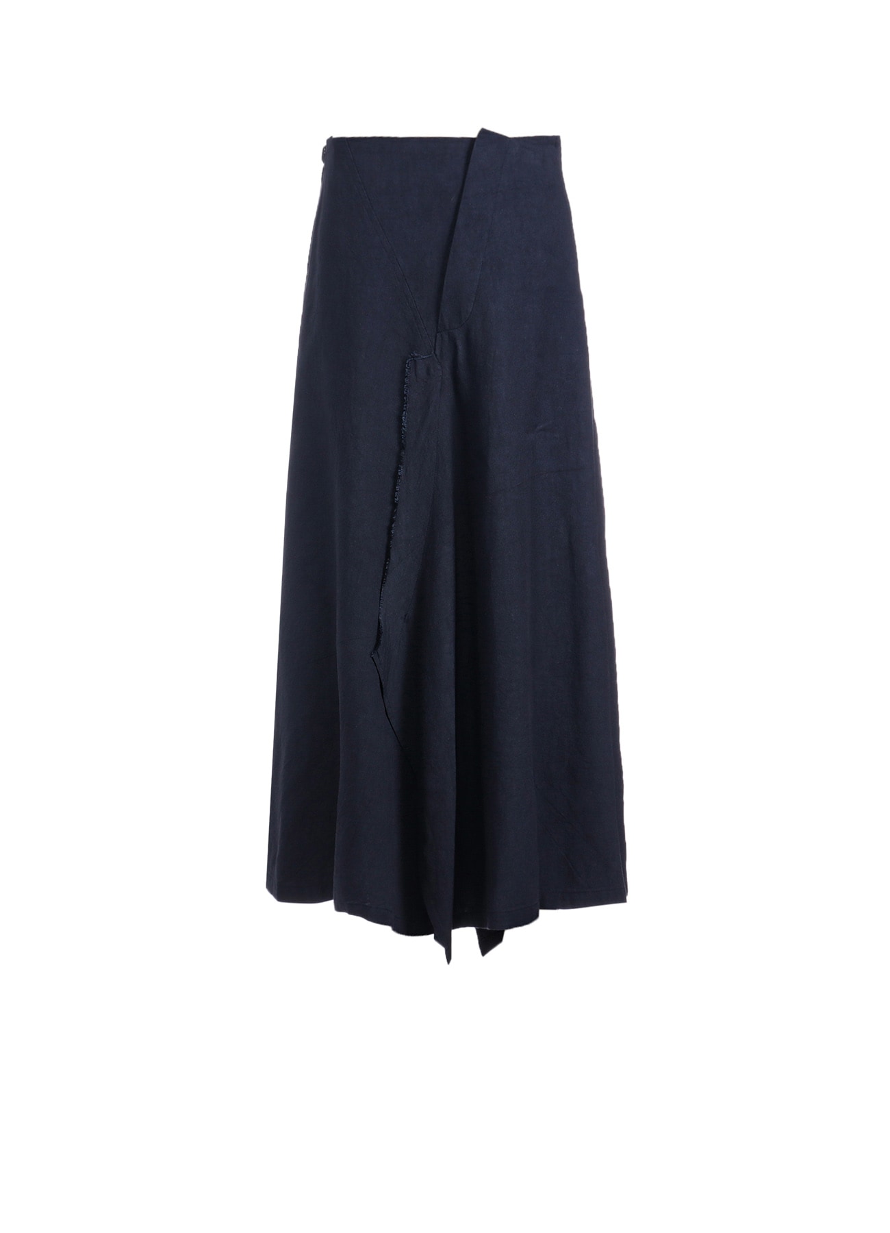 TWILL GARMENT WASH LEFT SIDE PATCH SKIRT PANTS