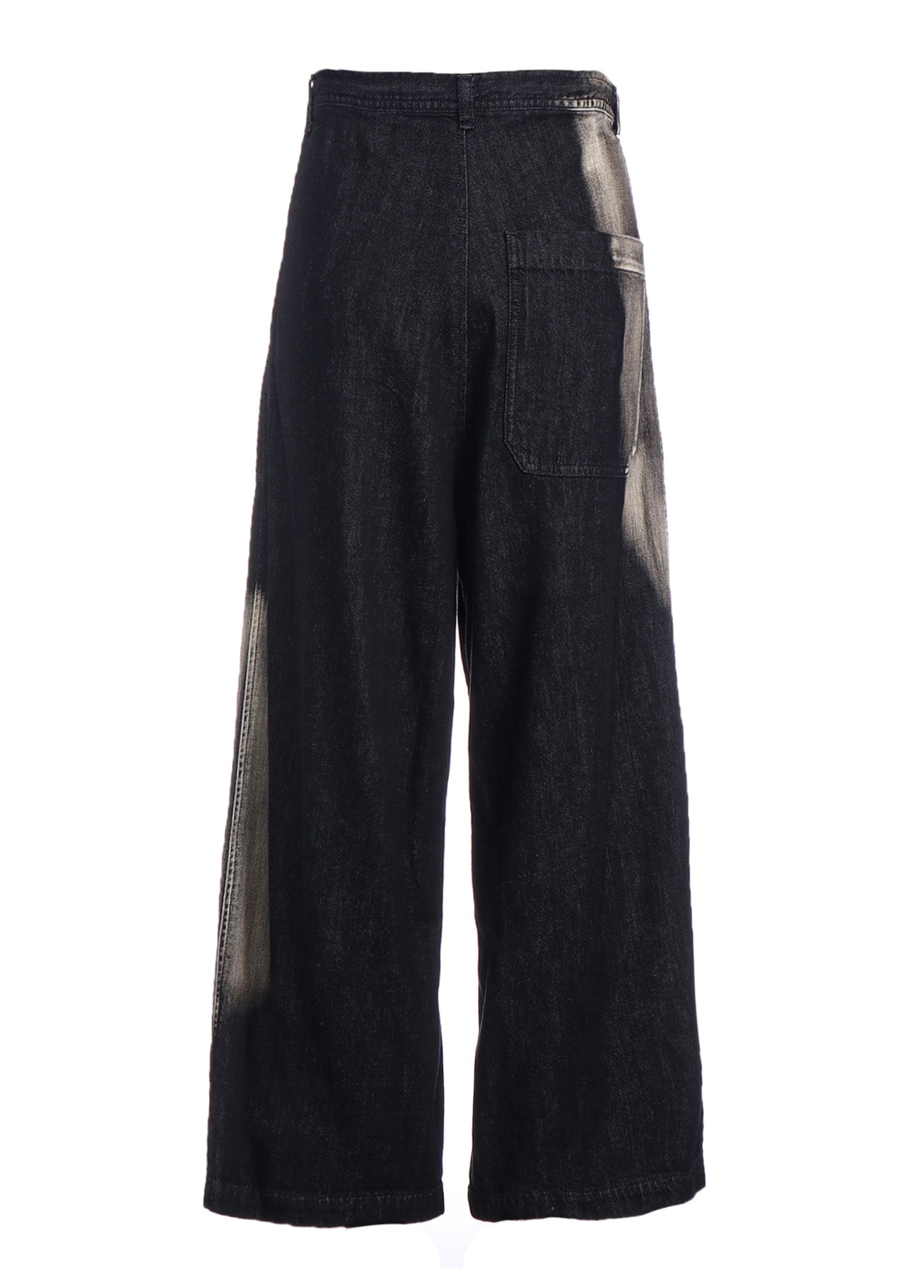 C/ SPOTTED DENIM LONG STRAIGHT PANTS