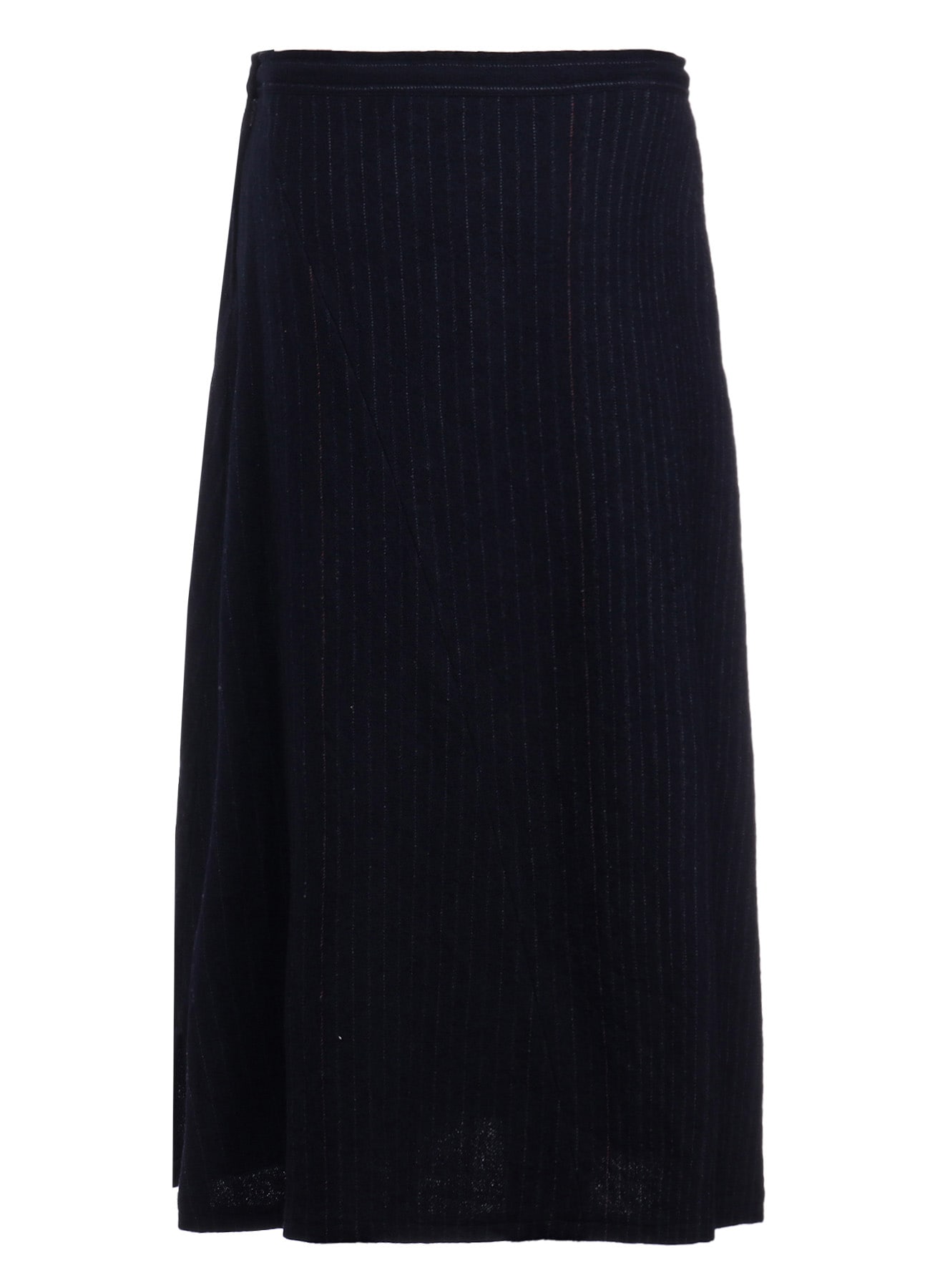 【9/13 12:00 Release】WOOL PINSTRIPE ASYMMETRIC FLARE SKIRT