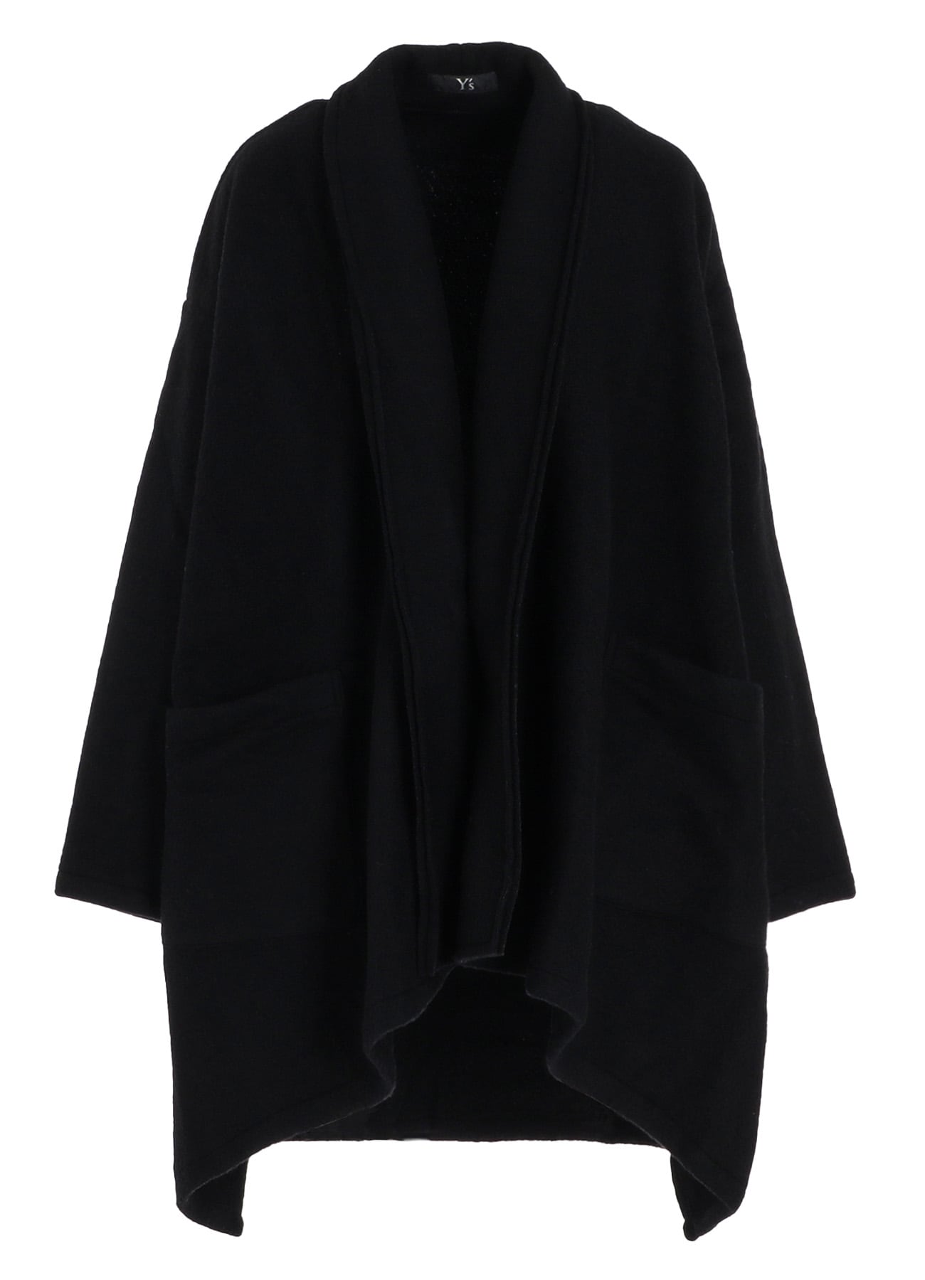 DOUBLE FRENCHTERRY FRONT DRAPE CARDIGAN