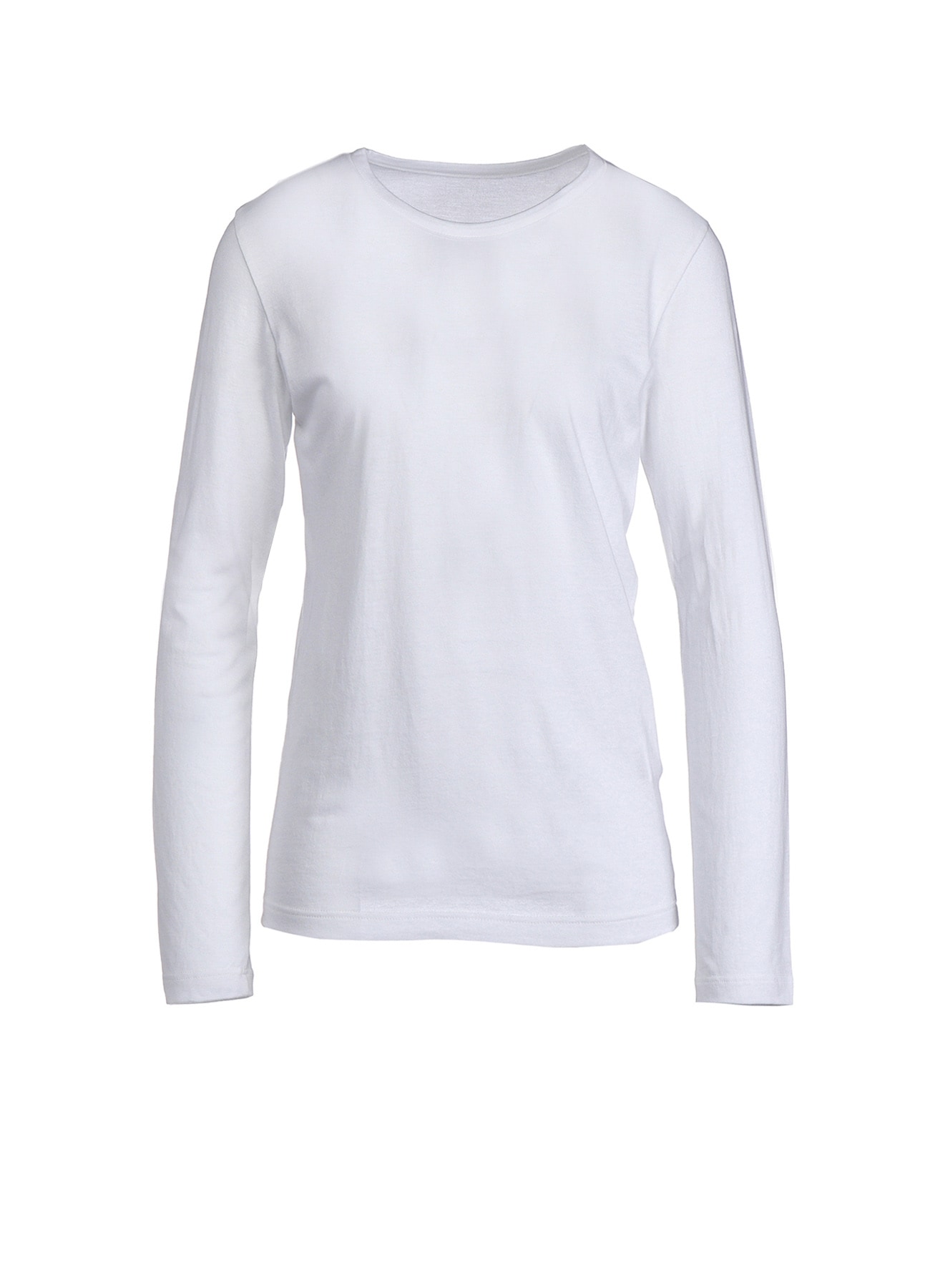 40/-SOFT JERSEY ROUND NECK LONG SLEEVE T