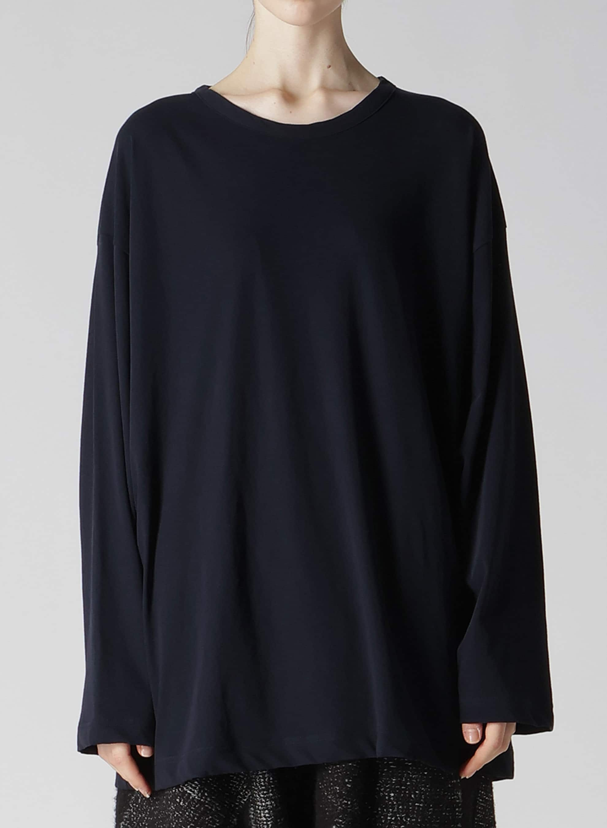 40/-HARD TWIST JERSEY RELAXED LONG T