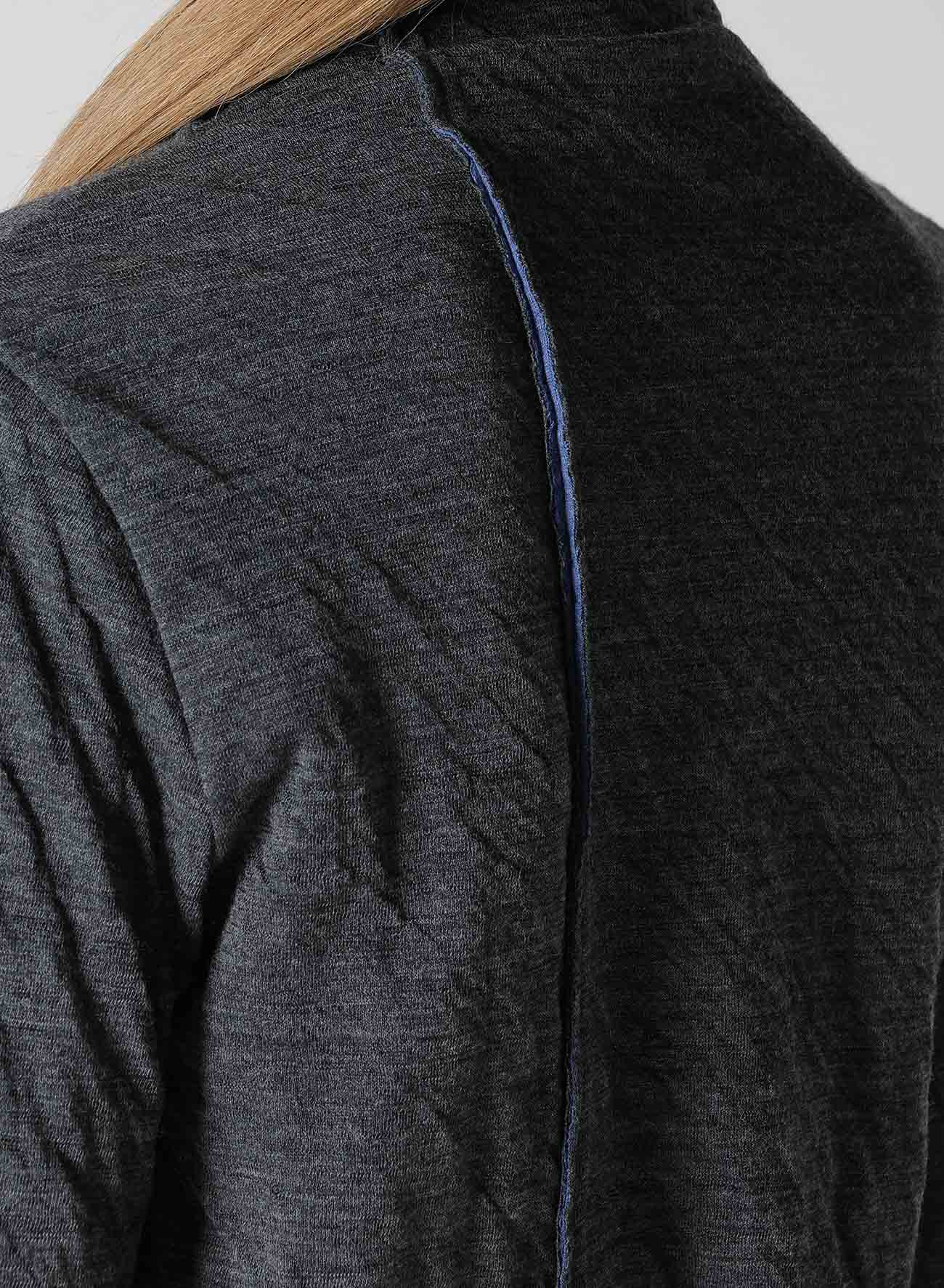 【11/1 12:00 Release】DOUBLE BINDING PANEL BLEED HIGH NECK T