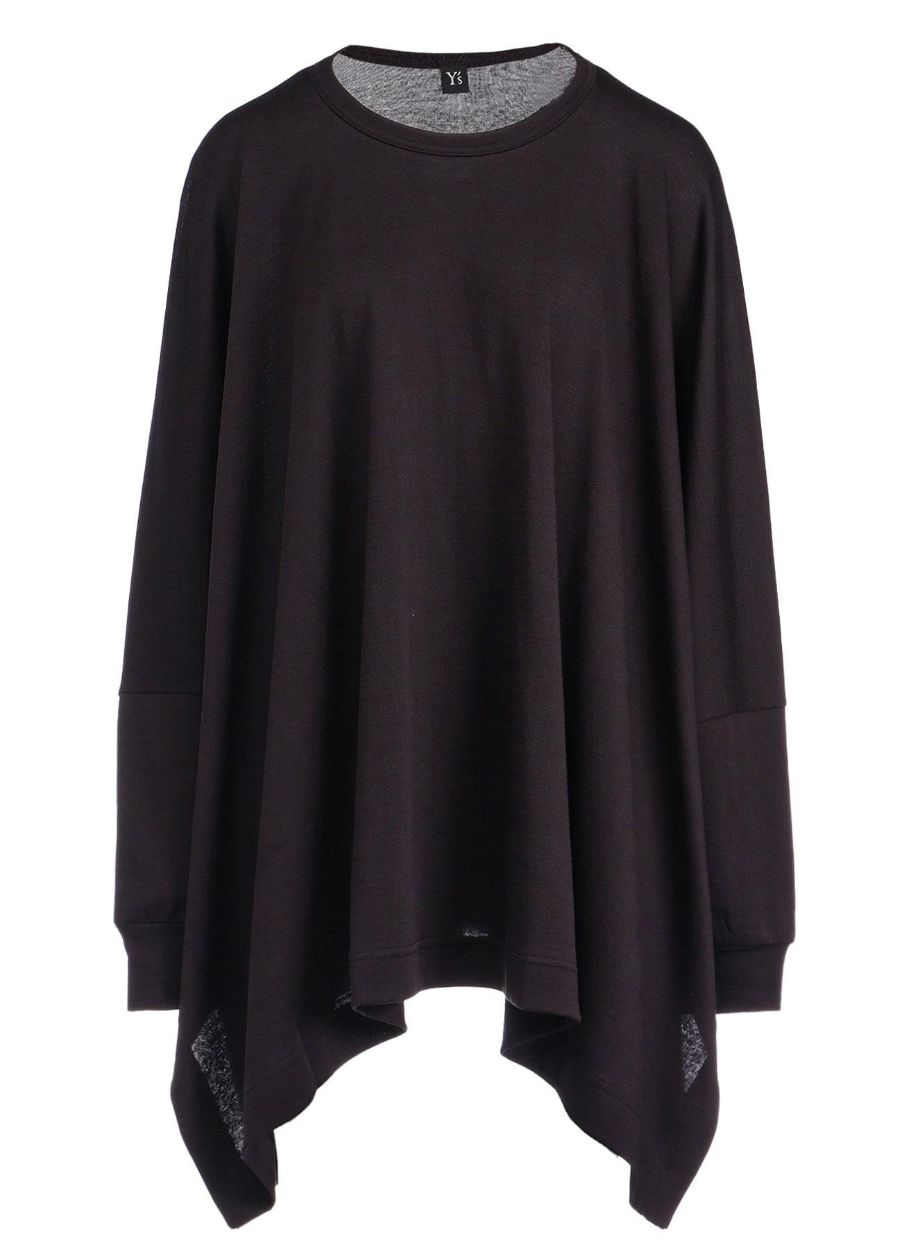 【9/13 12:00 Release】40/2 GAUZE JERSEY ROUND SLEEVE PONCHO