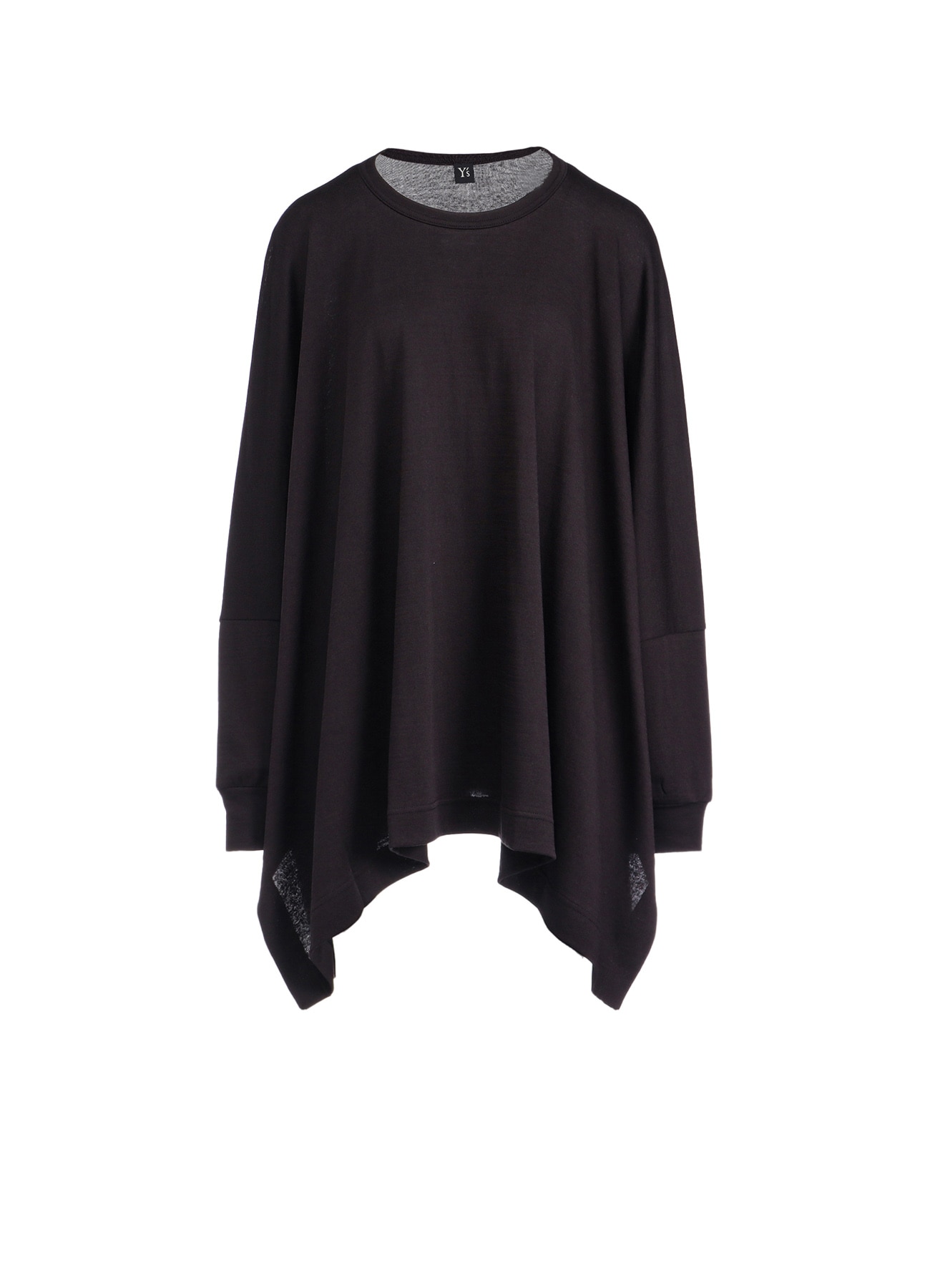 【9/13 12:00 Release】40/2 GAUZE JERSEY ROUND SLEEVE PONCHO