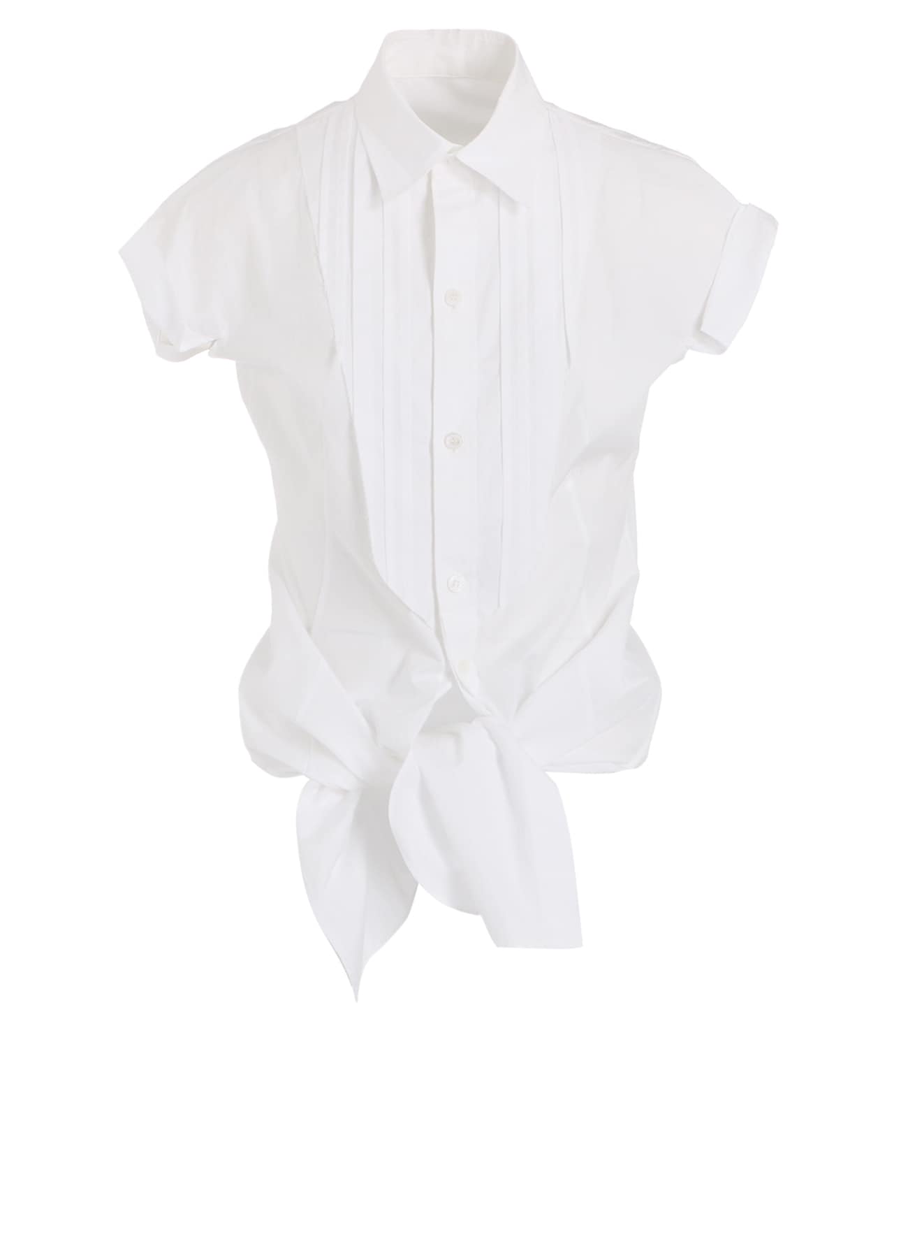 100/2 COTTON BROAD PLEATED SHIRT