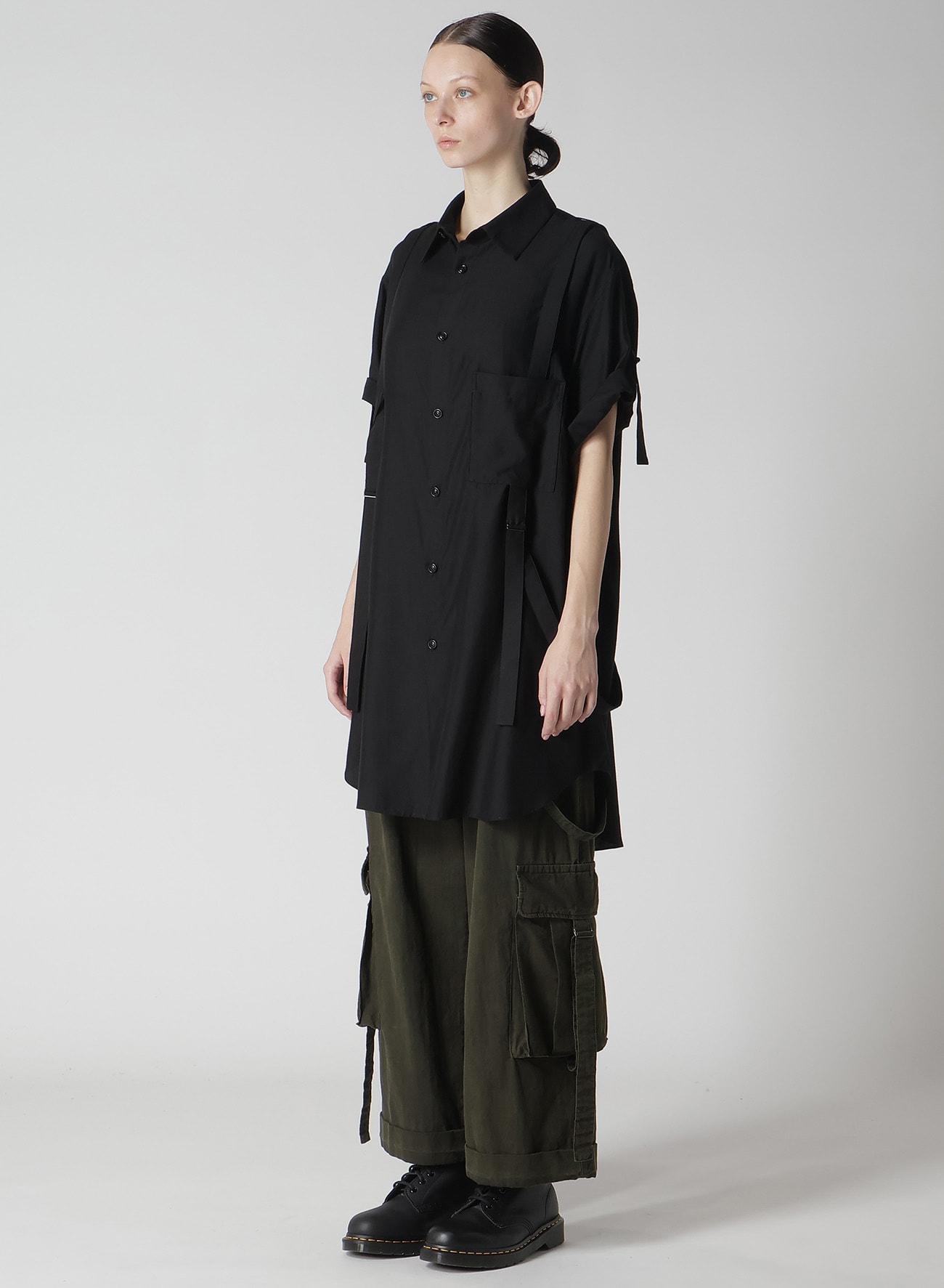 【2/1 12:00 Release】4OZ CU/DUNGAREE TWILL PARACHUTE BLOUSE