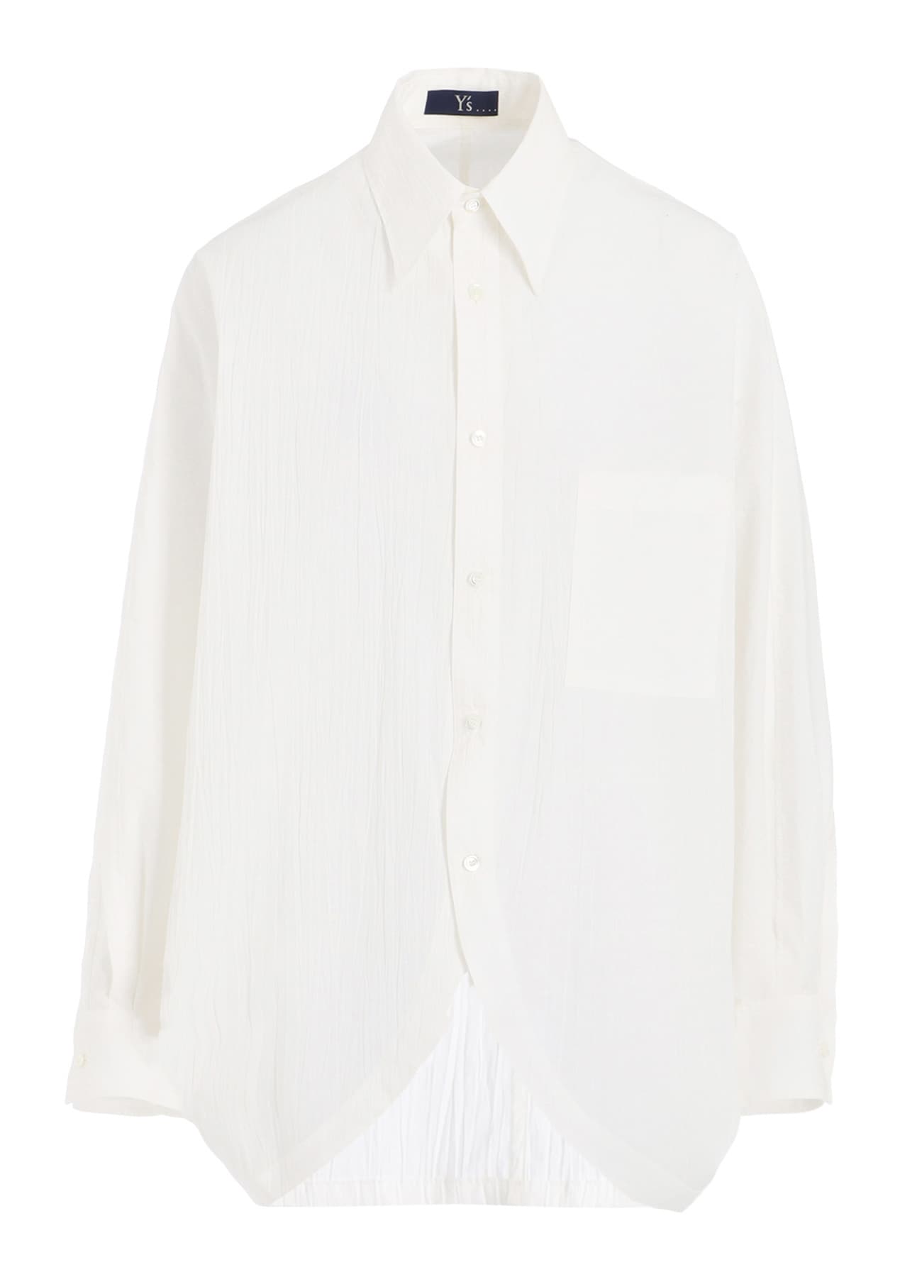 HIGH COUNT TYPEWRITER DOLMAN SLEEVE SHIRT