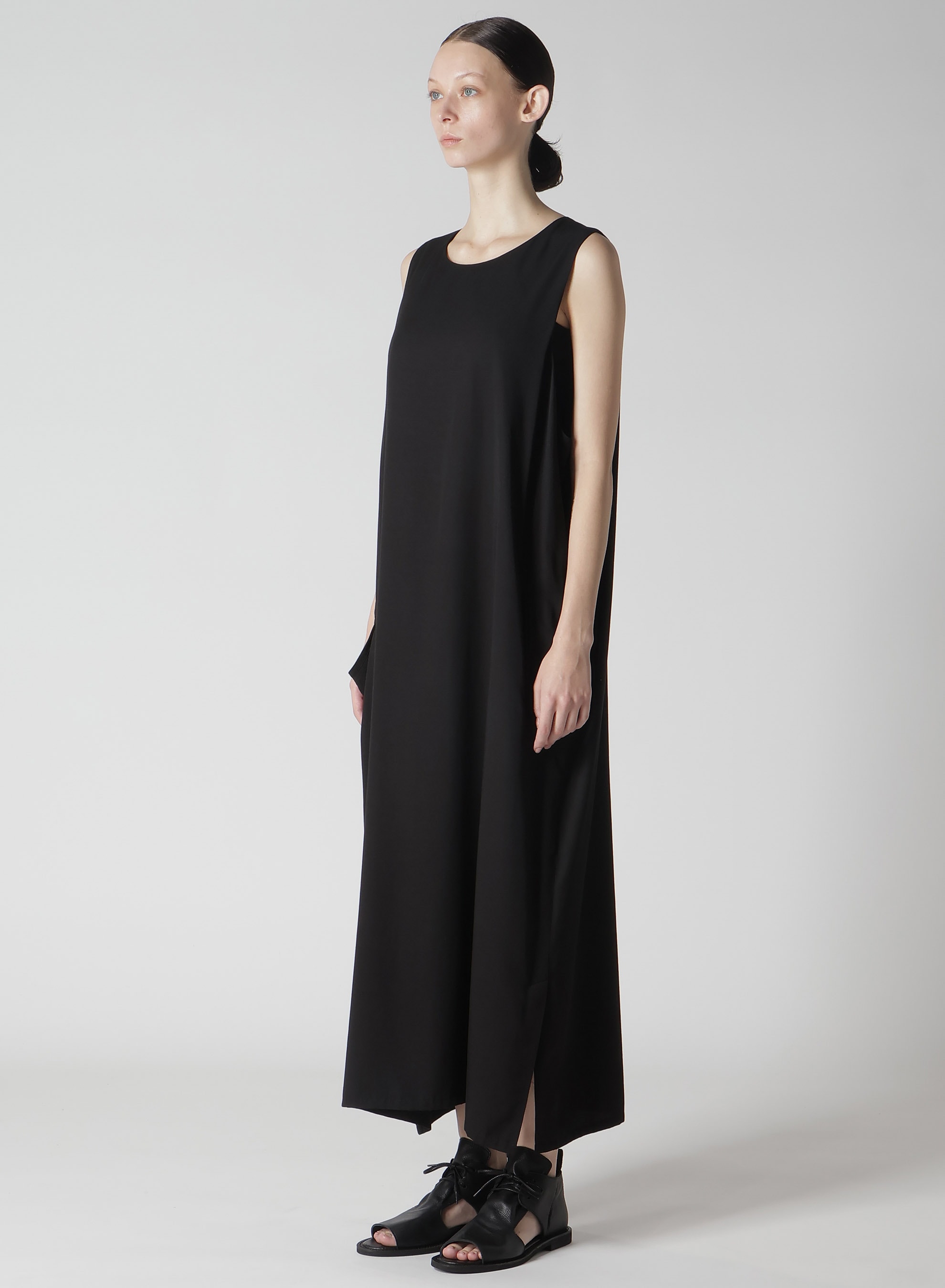 【1/23 12:00 Release】RAYON TWILL SLEEVELESS DRESS