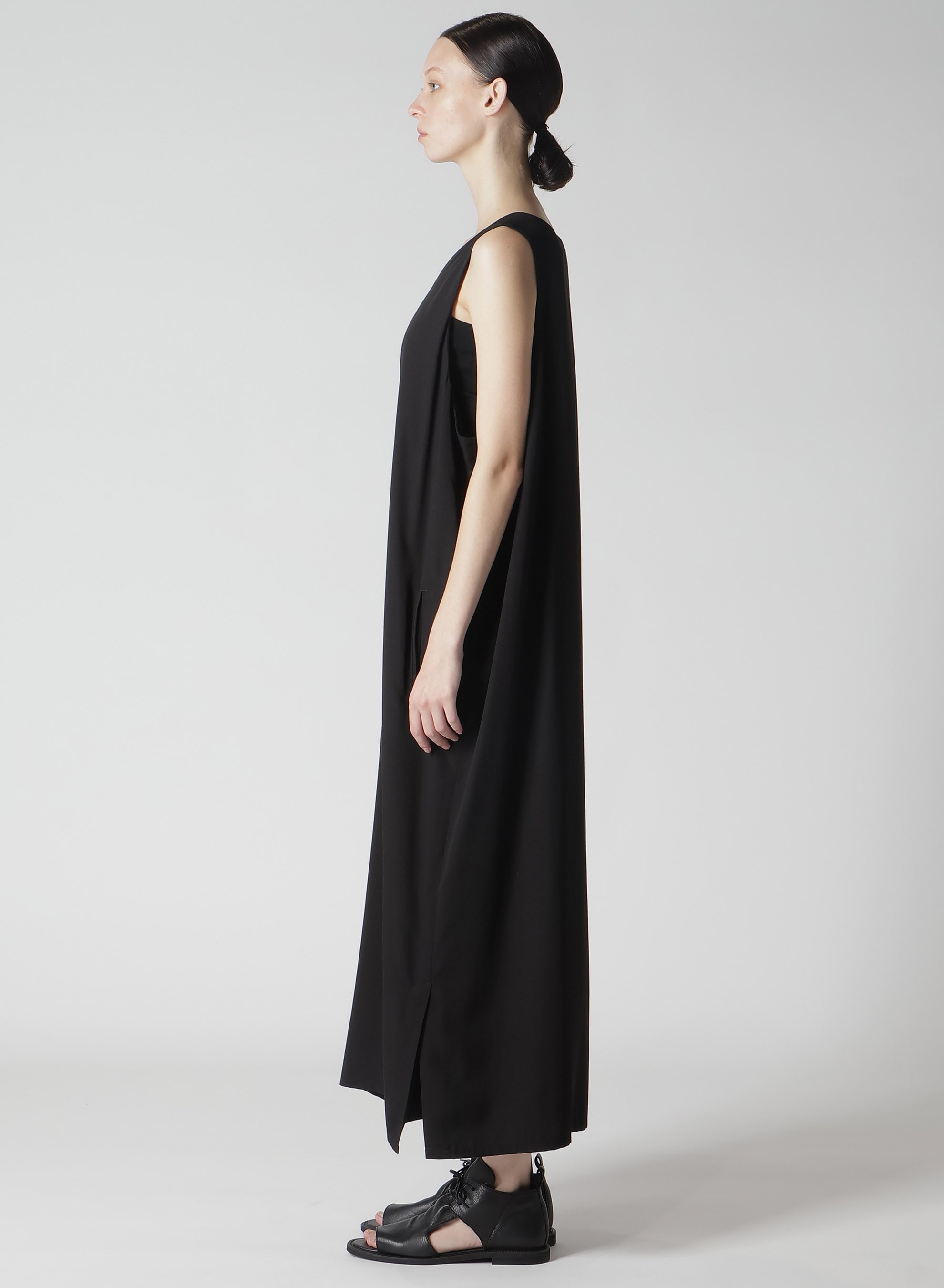 【1/23 12:00 Release】RAYON TWILL SLEEVELESS DRESS