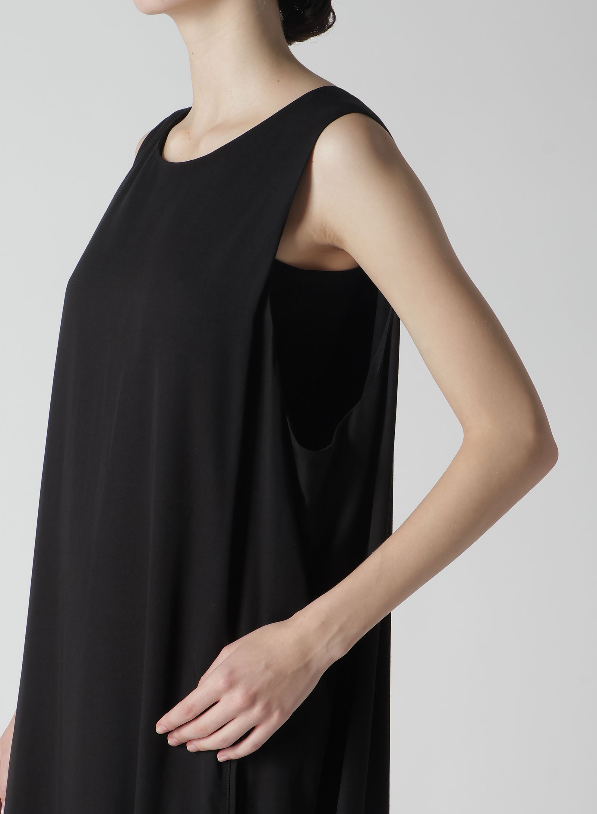 【1/23 12:00 Release】RAYON TWILL SLEEVELESS DRESS