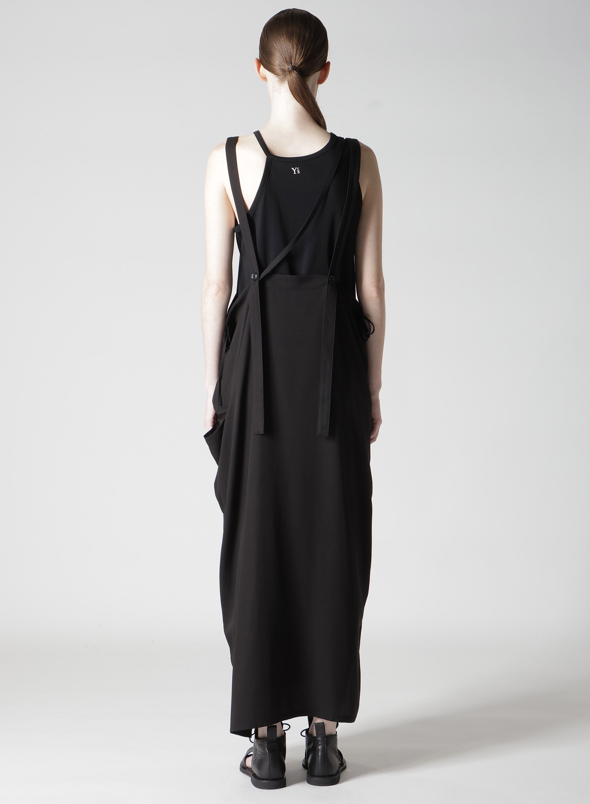 【1/23 12:00 Release】RAYON TWILL SHOULDER STRAP DRESS