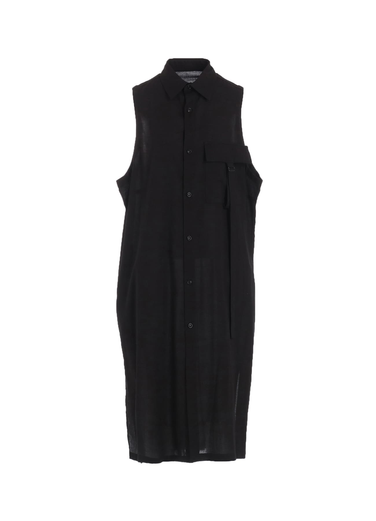 【5/2 12:00 Release】COTTON BOYLE VIYELLA SLEEVELESS SHIRT DRESS