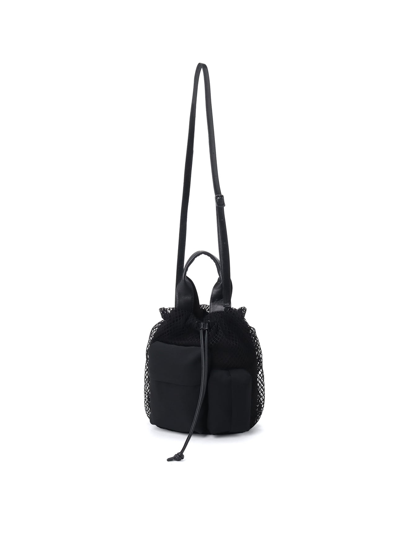 【4/18 12:00 Release】DIAMOND NET/LEATHER COMBINATION SHOULDER BAG