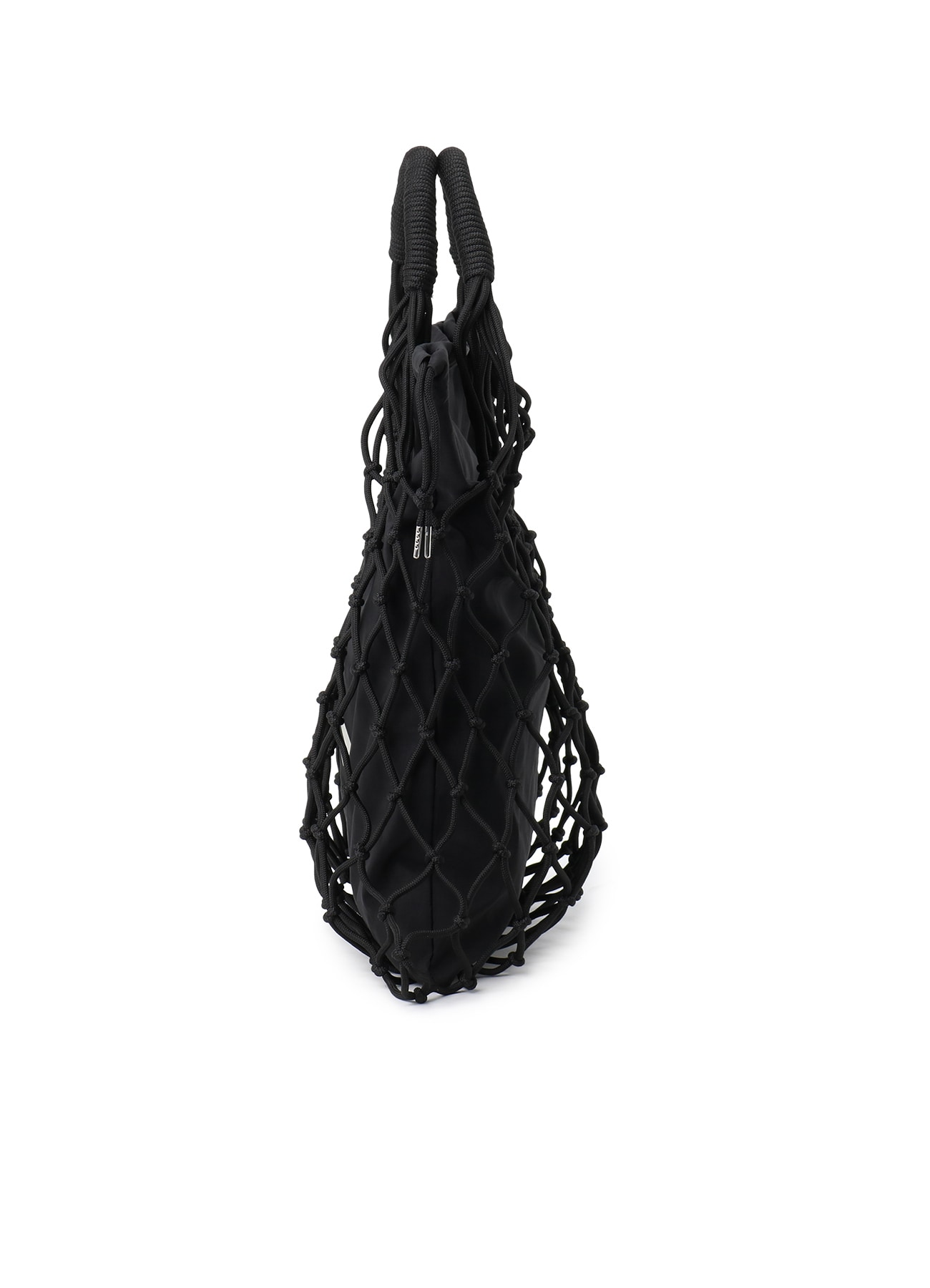 POLYESTER CORD LOGO KNIT BAG