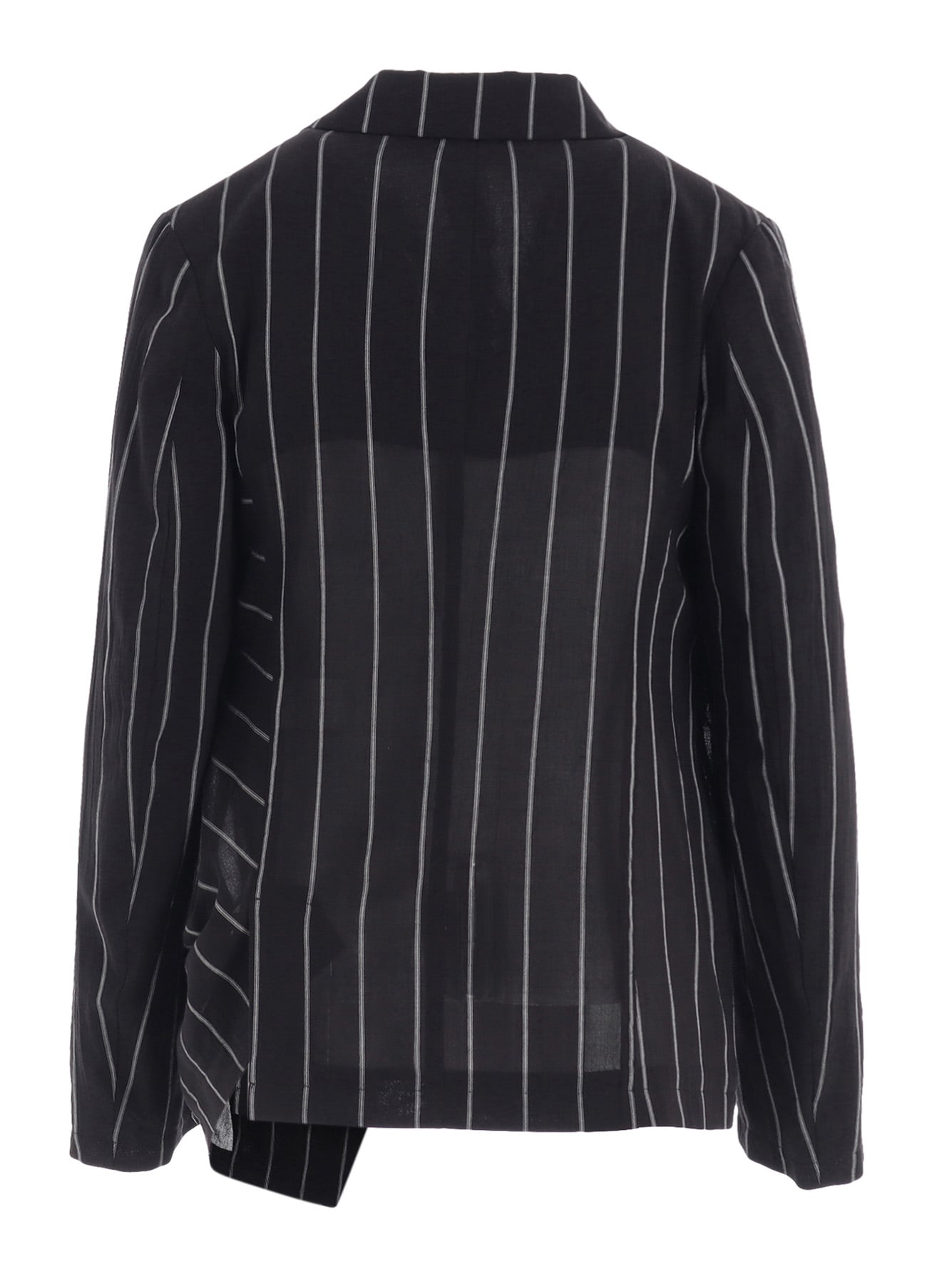 WASHER STRIPE LEFT SIDE DROPPED JACKET