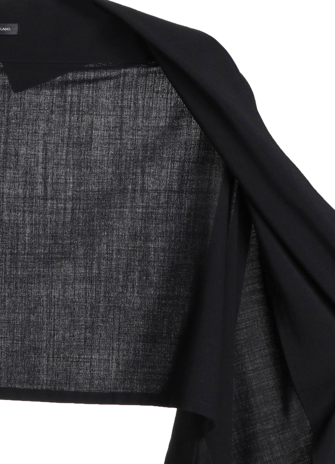 HARD-TWISTED LAWN KIMONO JACKET