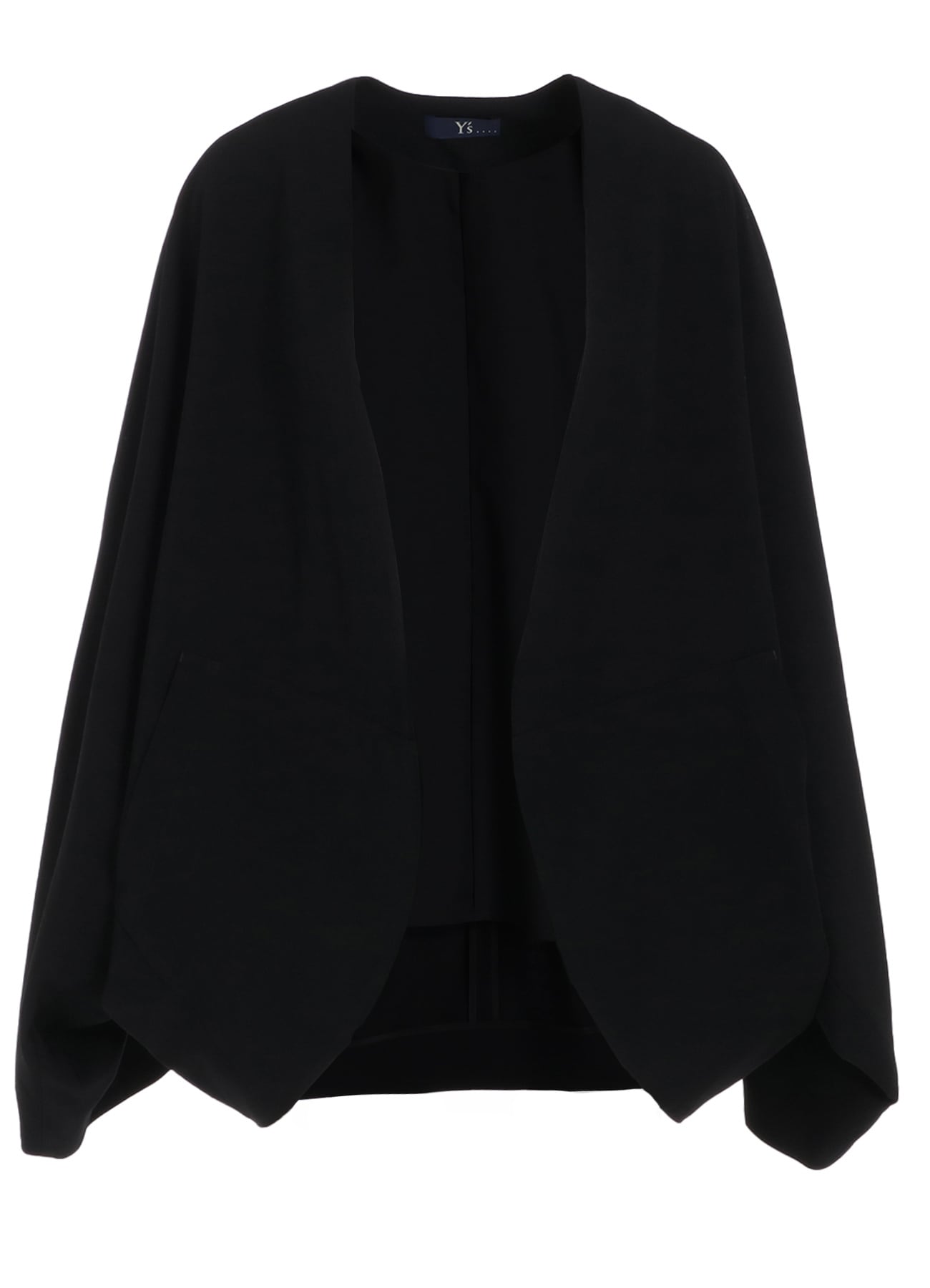 WOOL GABARDINE DOLMAN SLEEVE JACKET