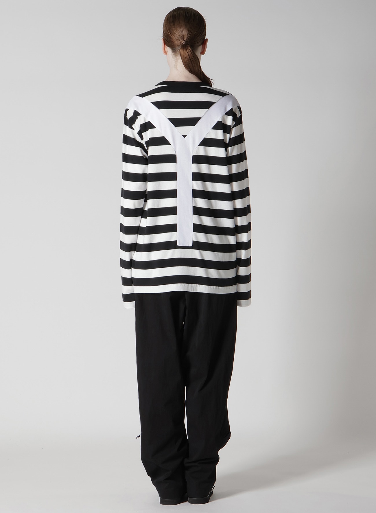 40/2 STRIPE JERSEY Y'S STITCH LONG SLEEVE T