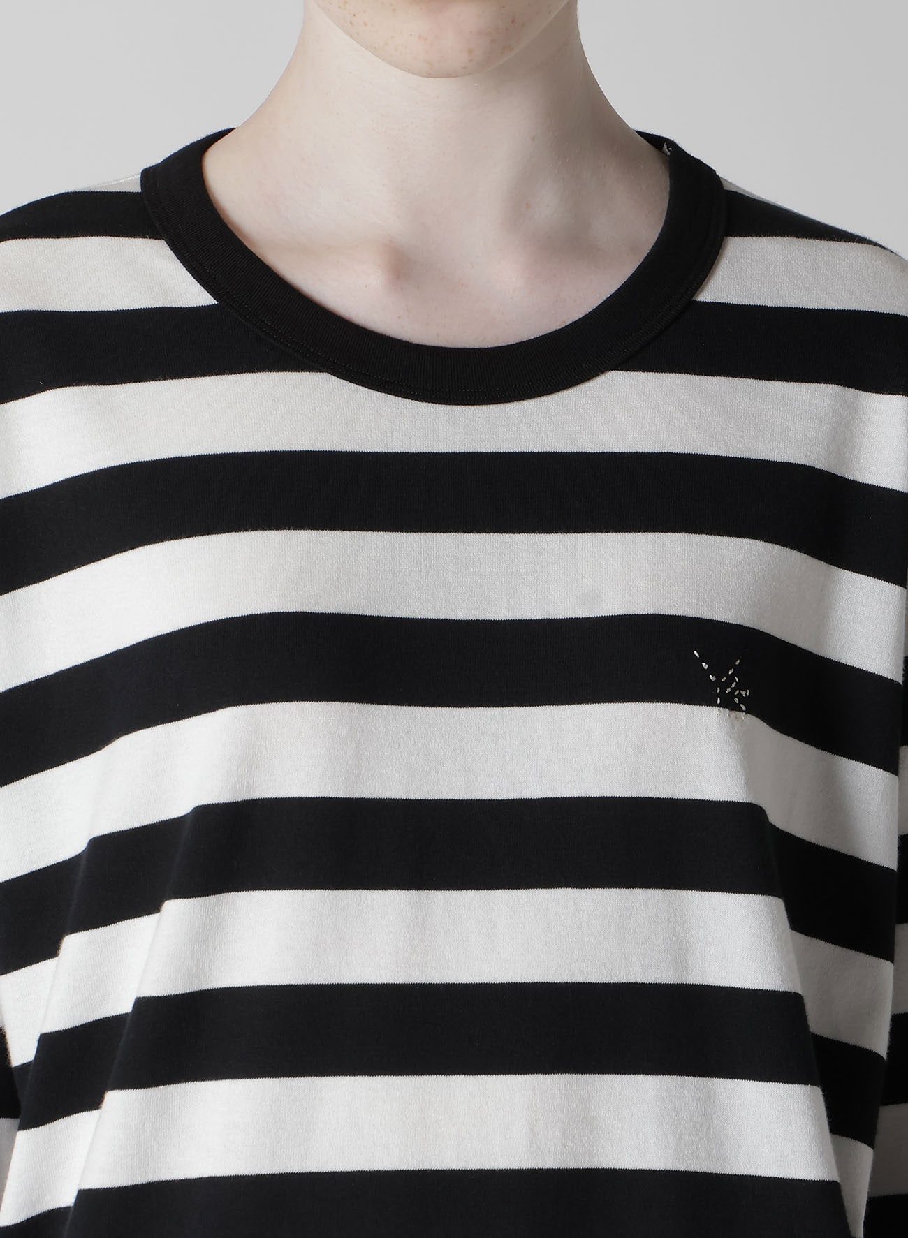 40/2 STRIPE JERSEY Y'S STITCH LONG SLEEVE T