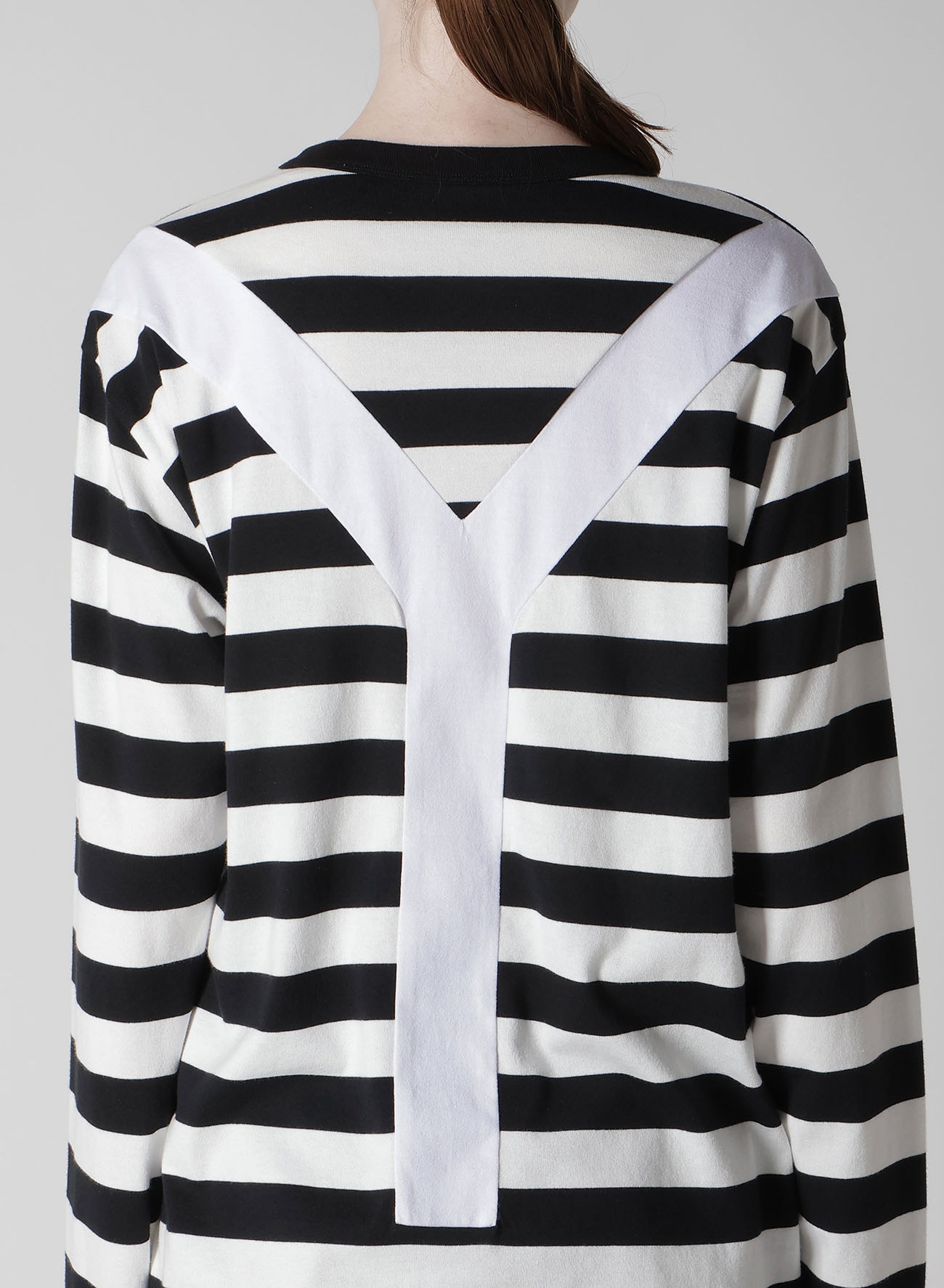 40/2 STRIPE JERSEY Y'S STITCH LONG SLEEVE T