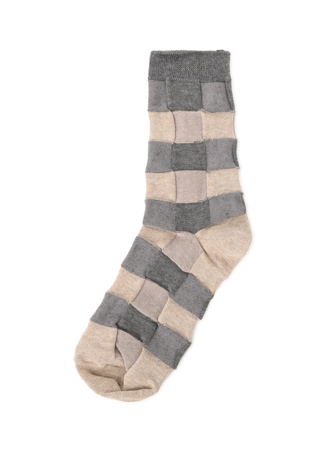 PLAID JACQUARD SOCKS