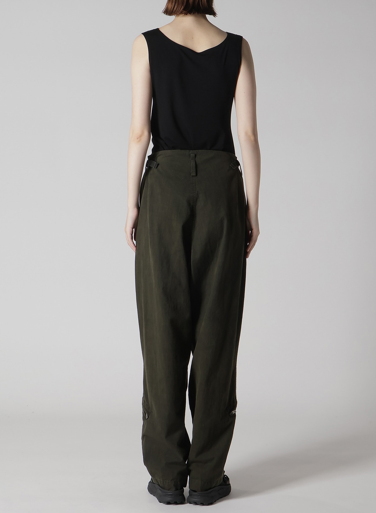 COTTON SLAB GARMENT DYEING FLIGHT PANTS