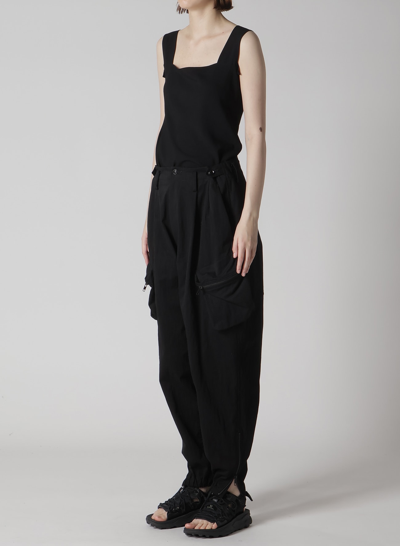 C/NY GABARDINE ZIP POCKET PANTS