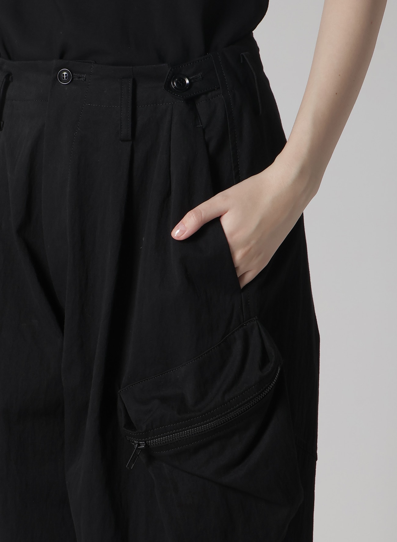 C/NY GABARDINE ZIP POCKET PANTS