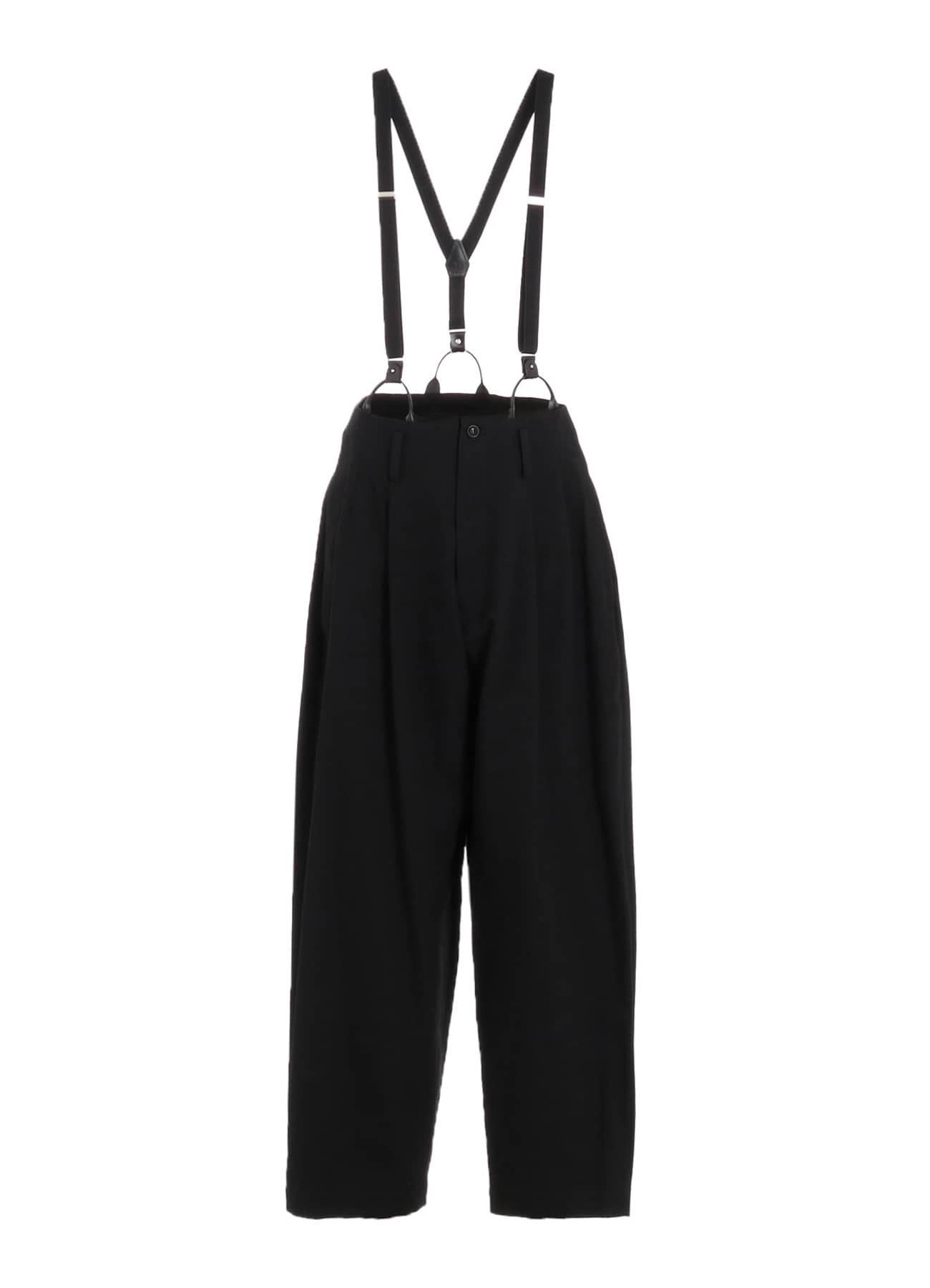 COTTON TWILL SUSPENDER PANTS