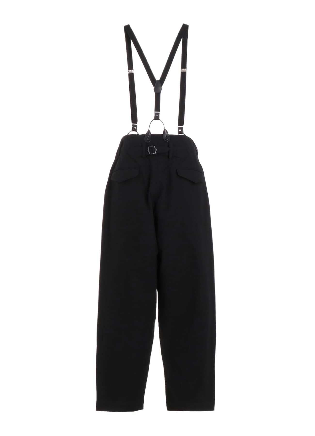 COTTON TWILL SUSPENDER PANTS