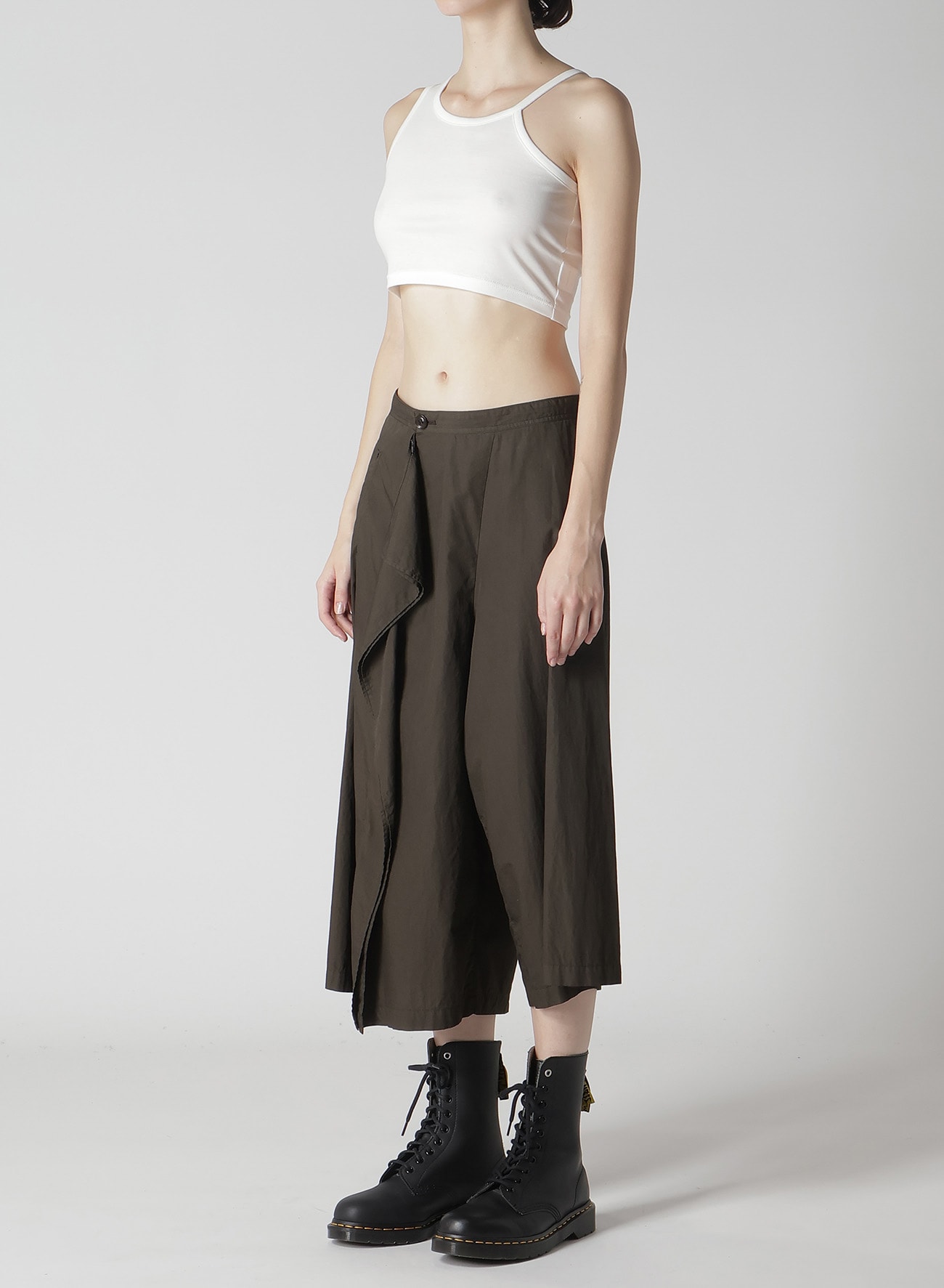 COTTON BROAD GARMENT DYEING SKIRT PANTS