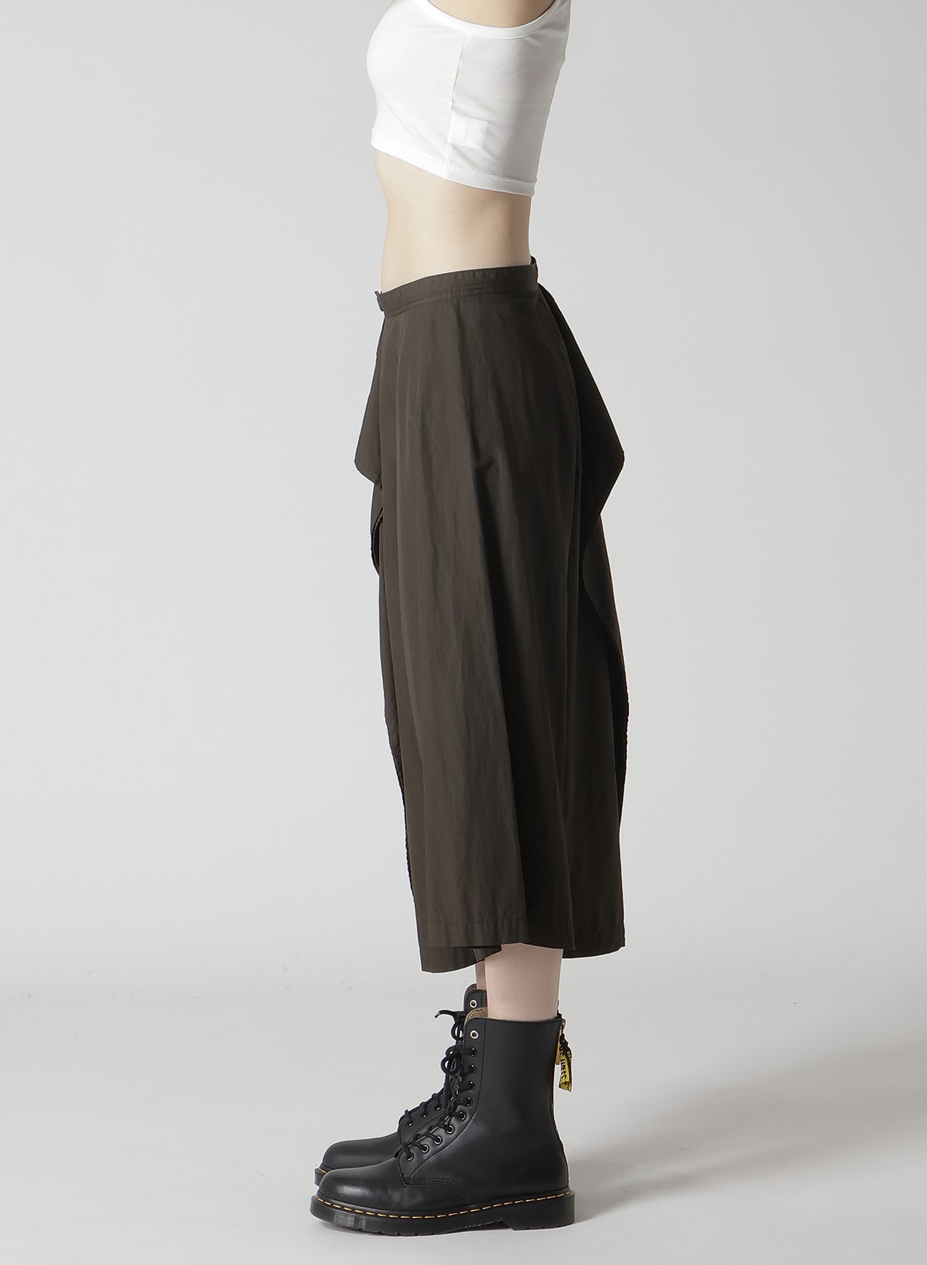 COTTON BROAD GARMENT DYEING SKIRT PANTS