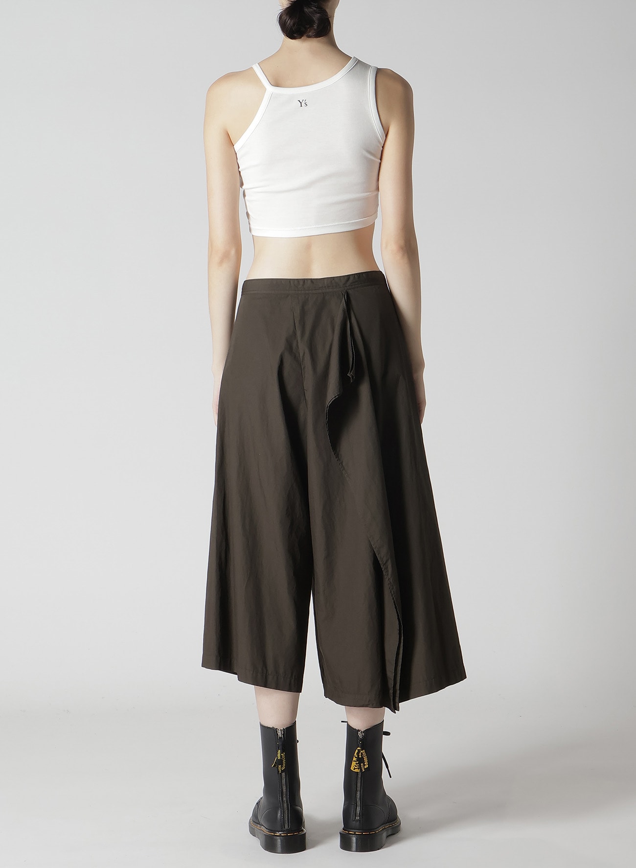 COTTON BROAD GARMENT DYEING SKIRT PANTS