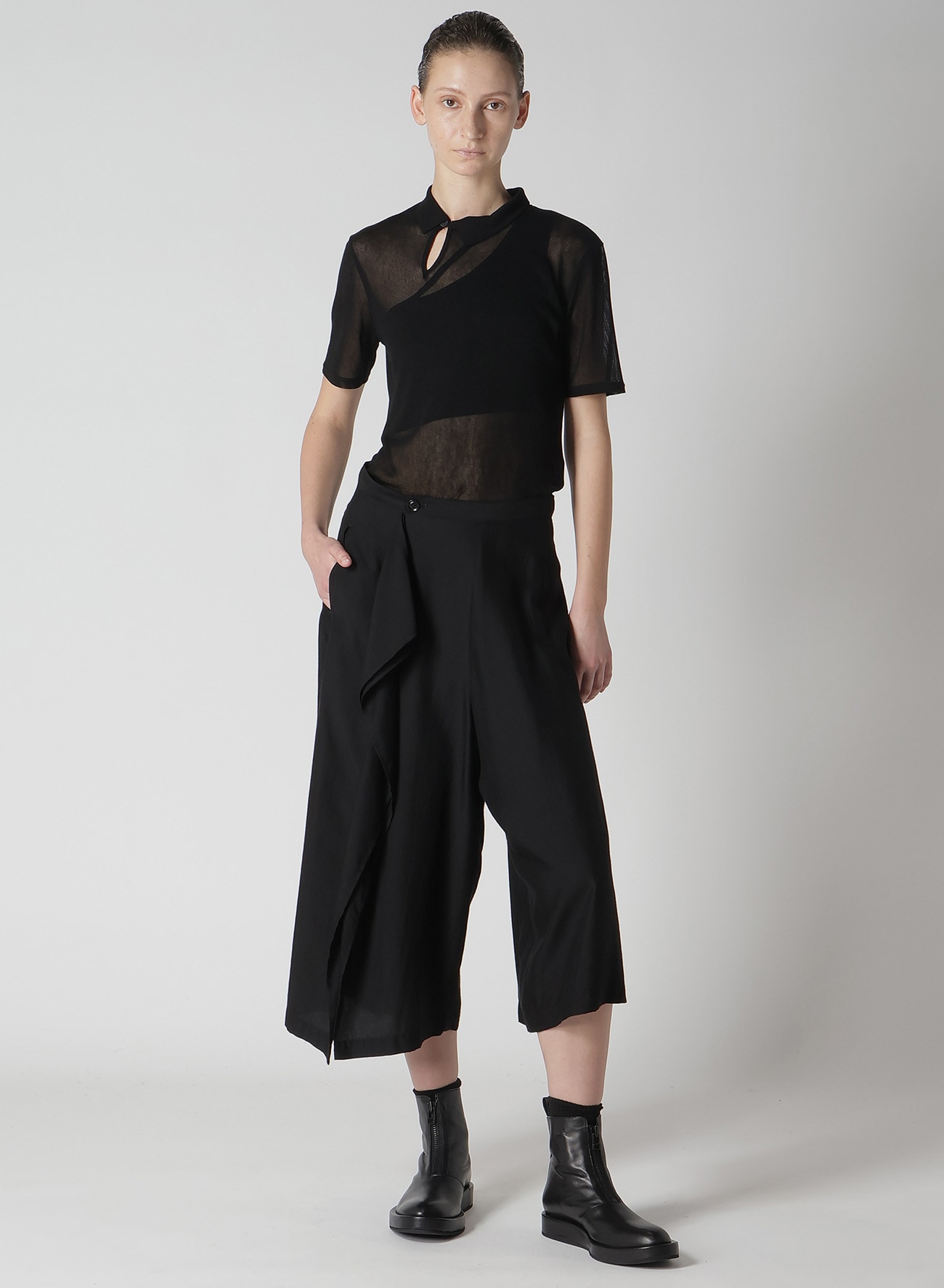 4OZ CU/DUNGAREE TWILL SKIRT PANTS