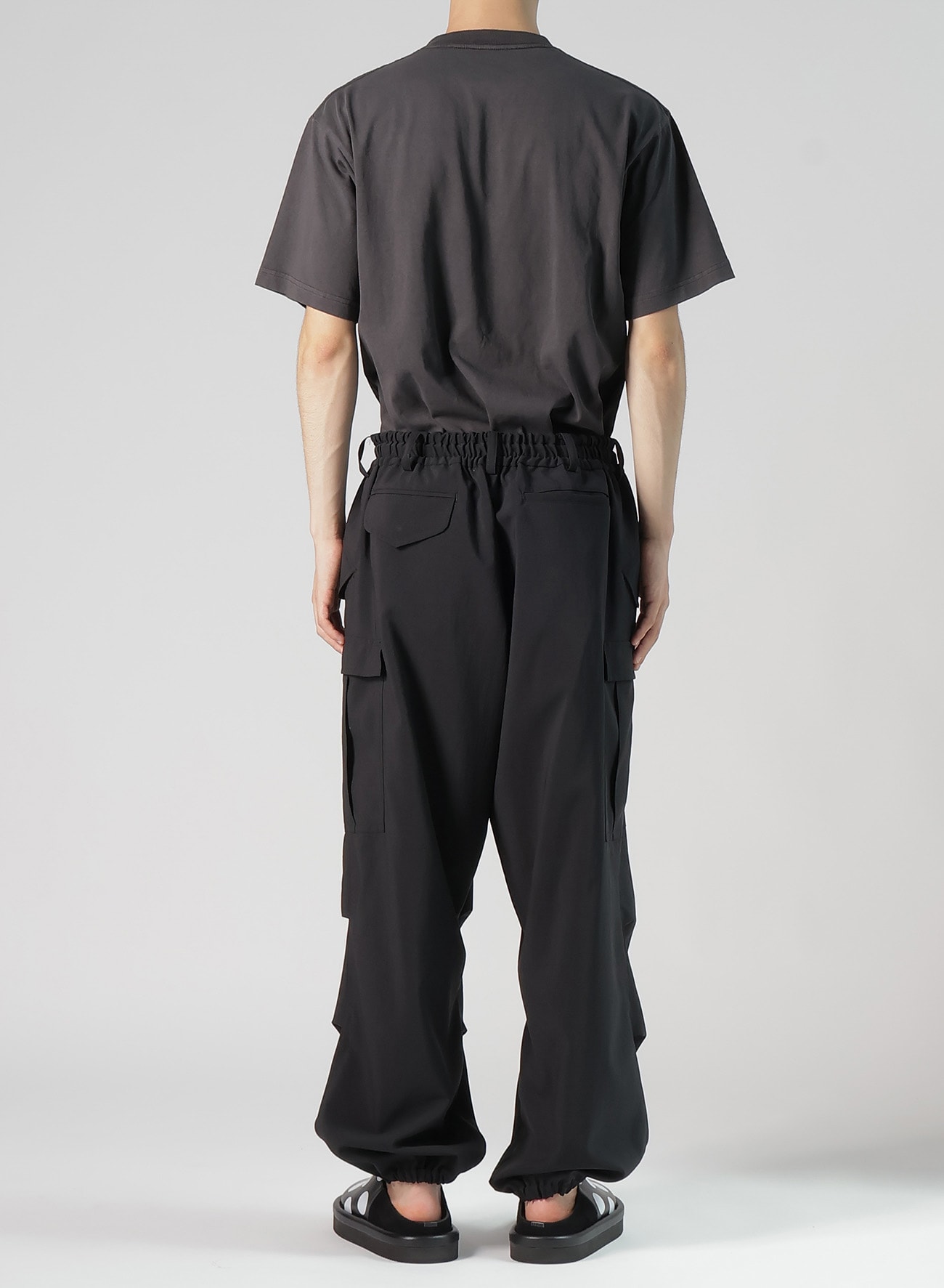 RECYCLE TASLAN NYLON GABARDINE CARGO PANTS